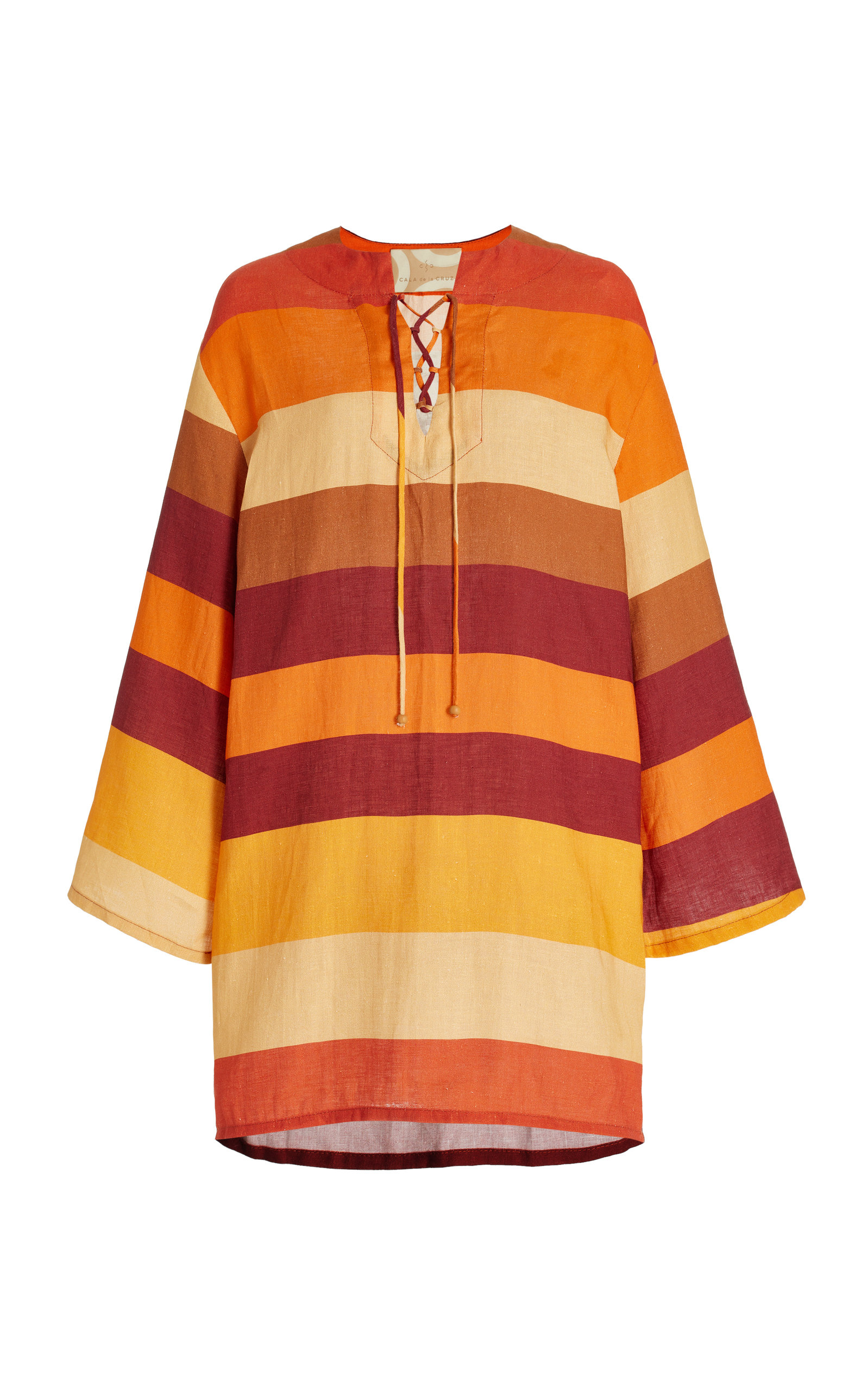 Cala de la Cruz Women's Turin Linen Tunic Dress
