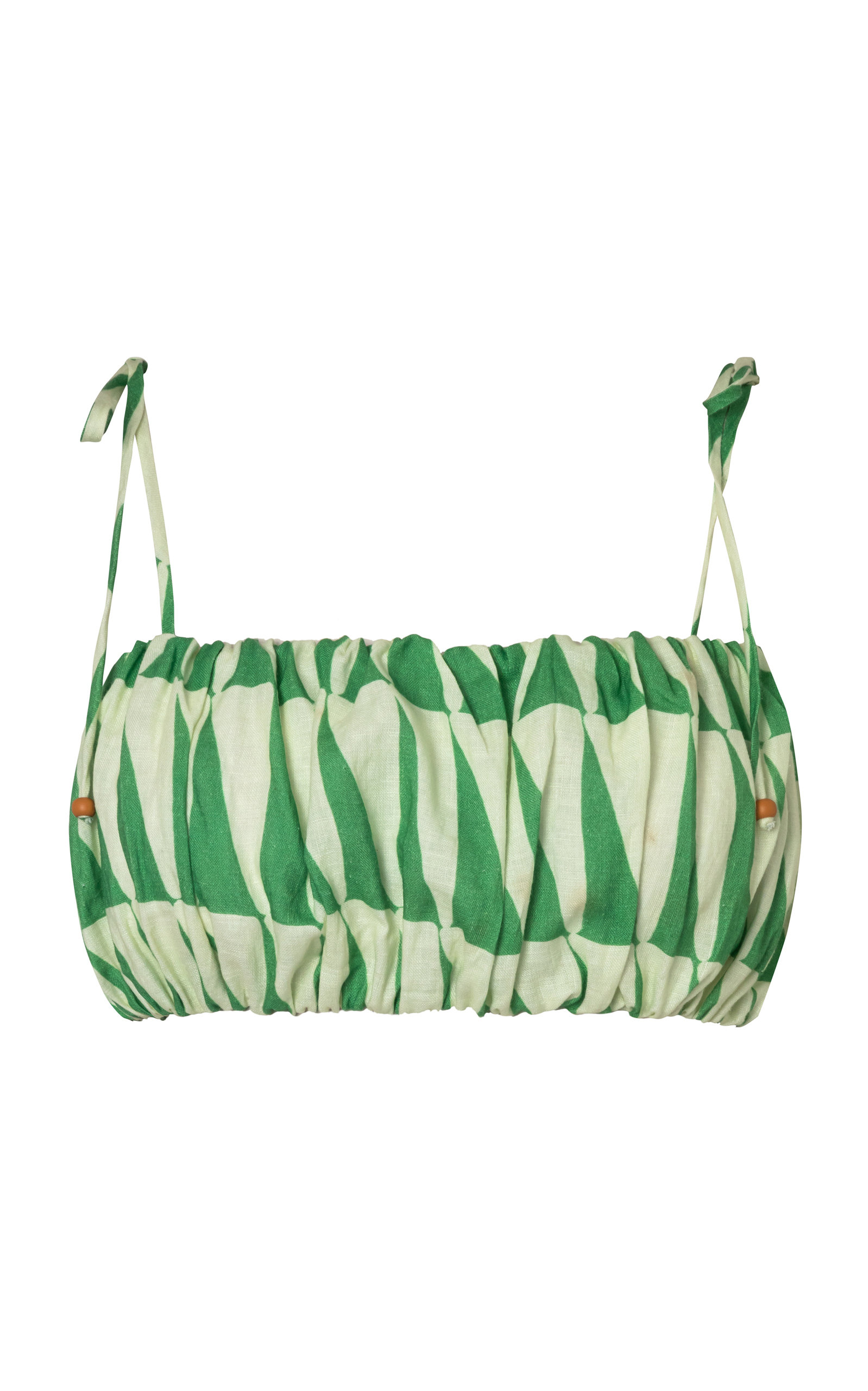 Cala de la Cruz Women's Lava Linen Cropped Top