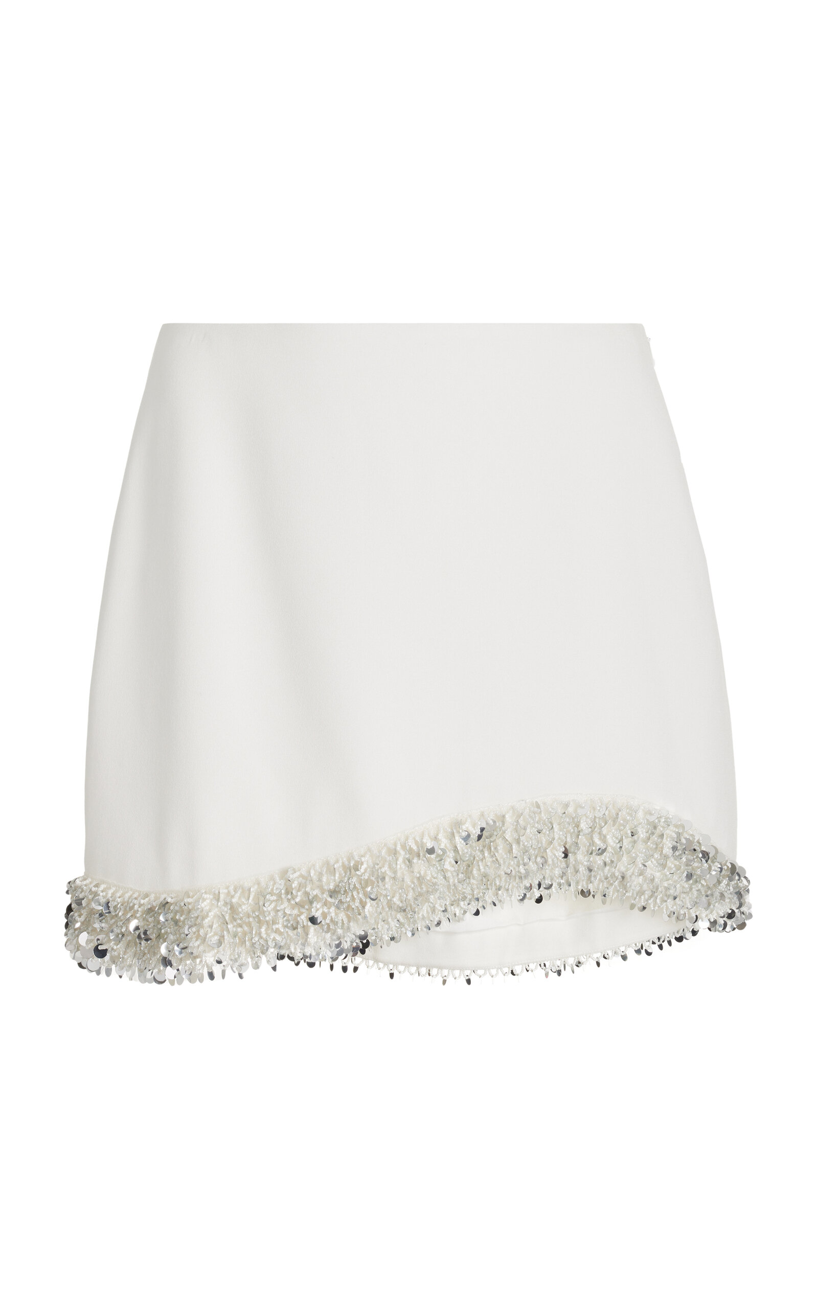 Jonathan Simkhai Dua Embelished Mini Skirt In White
