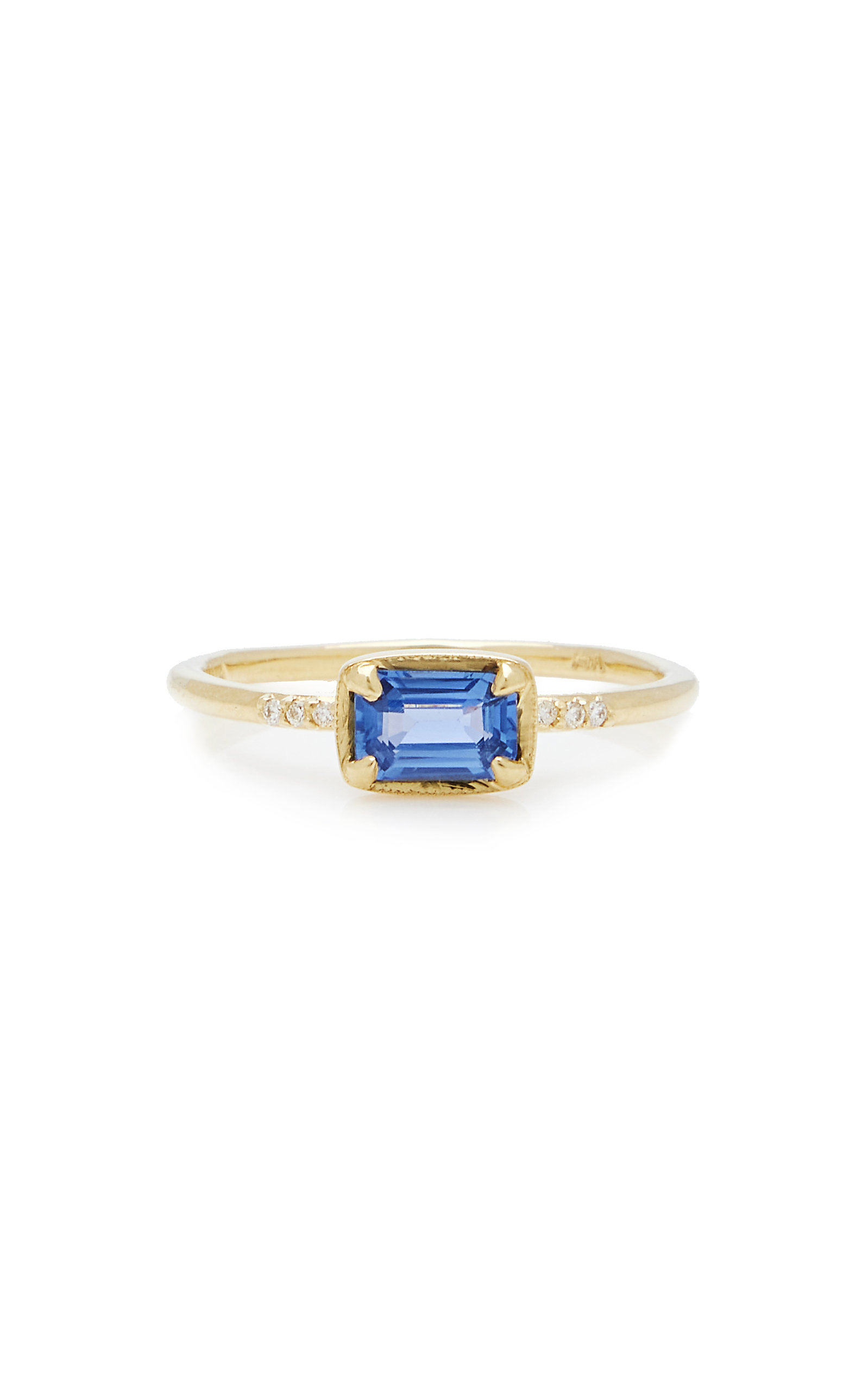 Karina 14K Yellow Gold Sapphire Ring