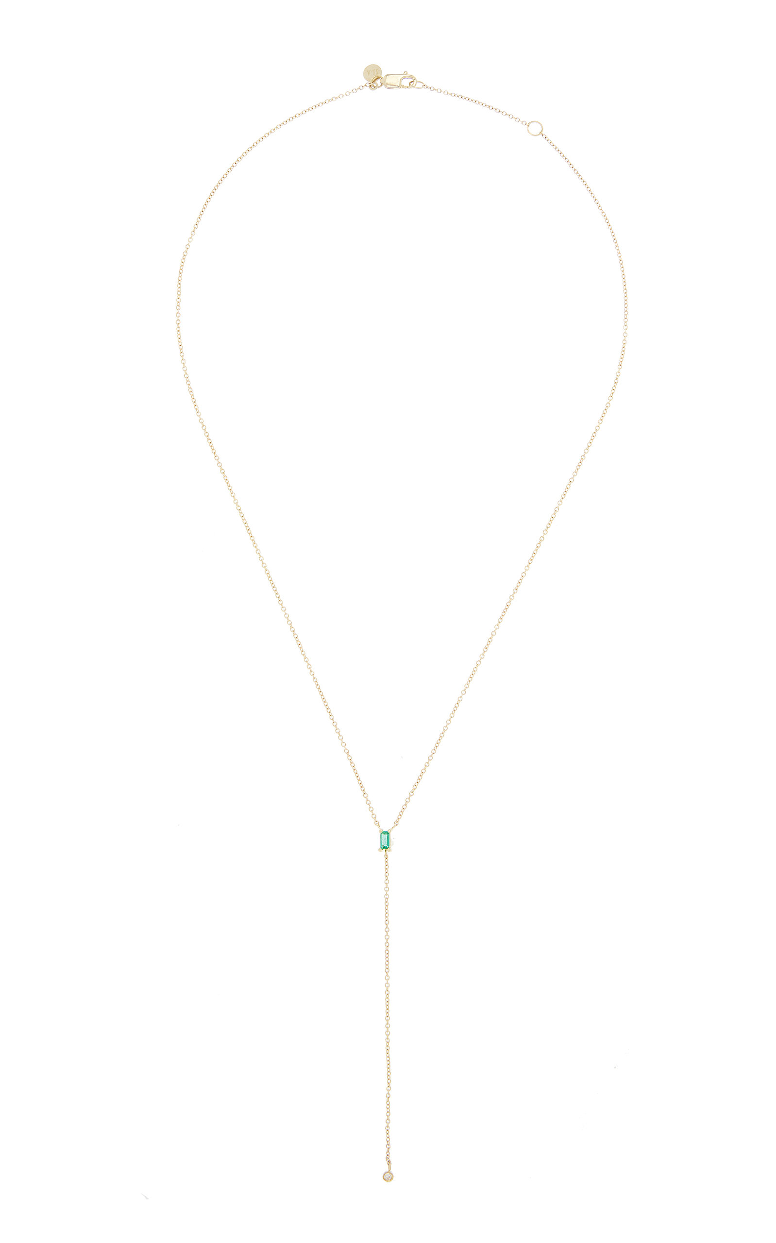 Elettra 14K Yellow Gold Emerald Necklace
