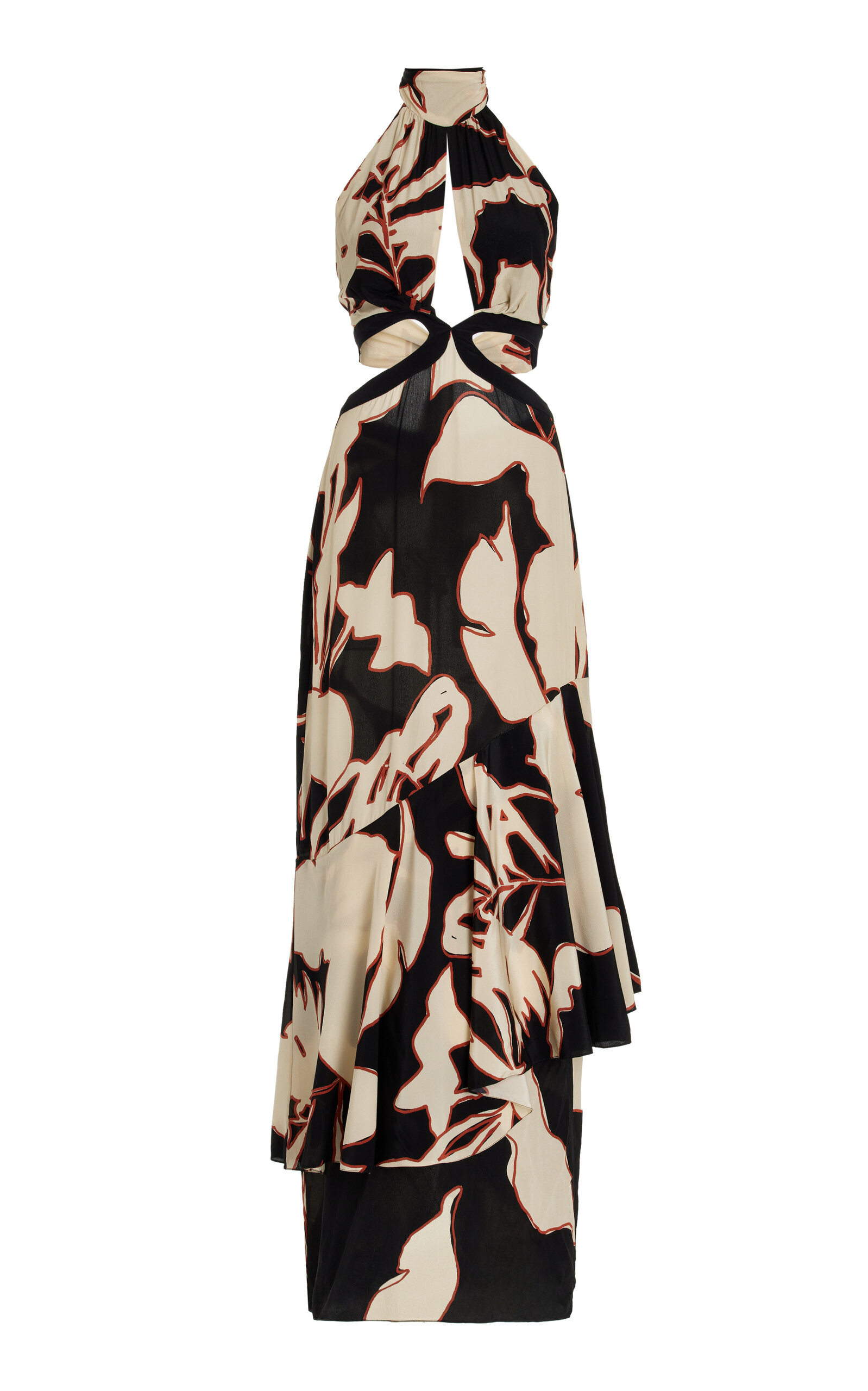 Johanna Ortiz - Women's Pasado Tumultuoso Silk Maxi Dress - Multi - Only At Moda Operandi