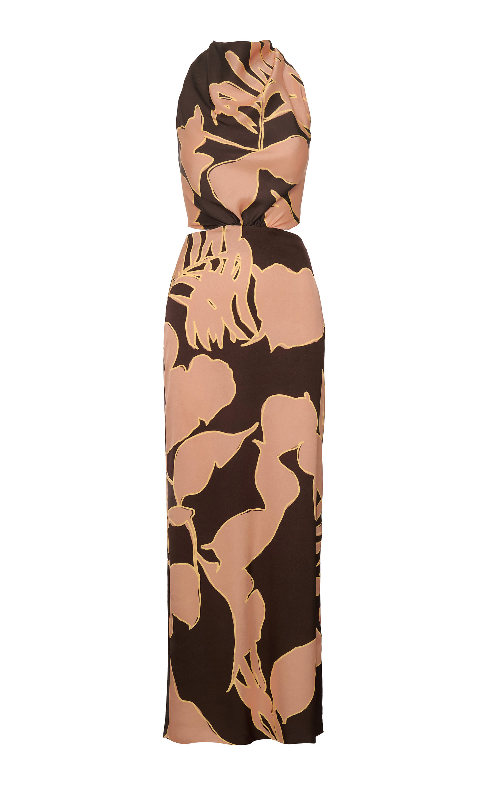 Johanna Ortiz Diversidades Etnicas Stretch-Silk Maxi Dress - Multi
