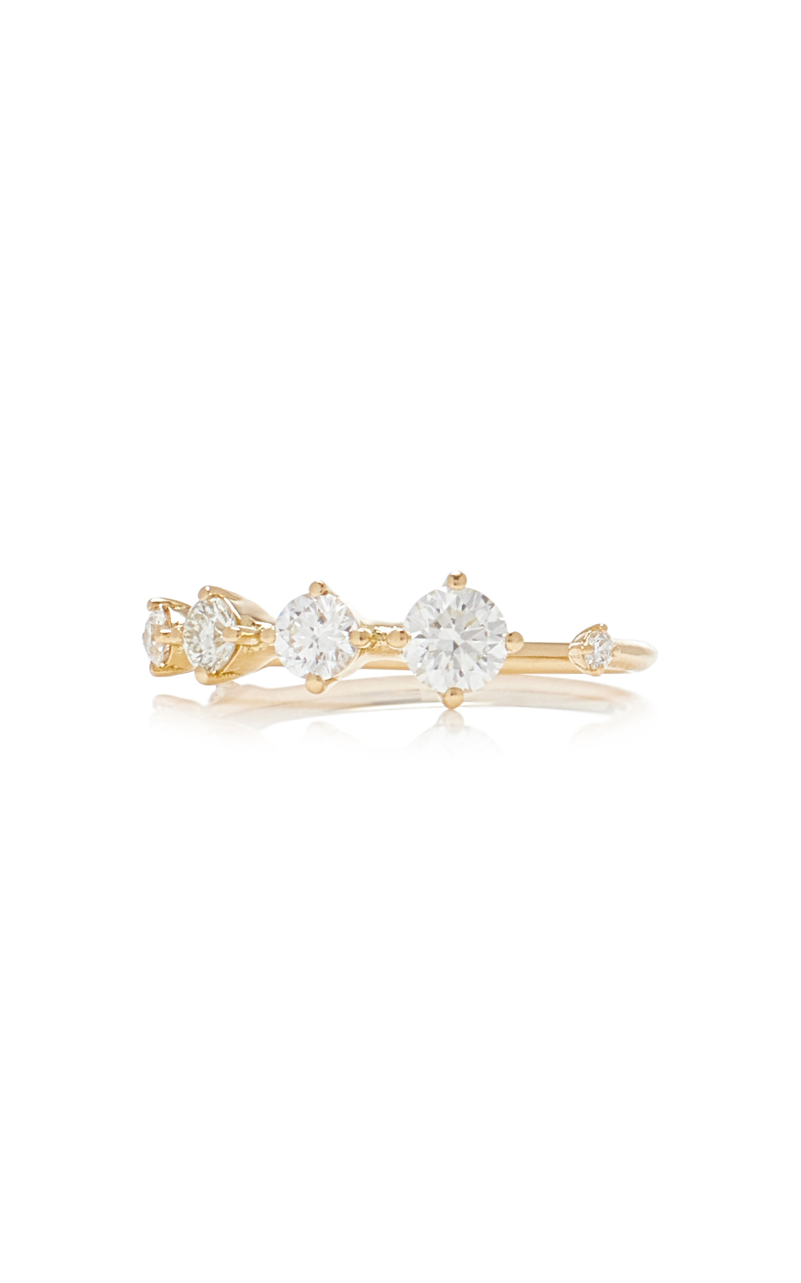 The Sequence 18K Yellow Gold and Diamond Ring