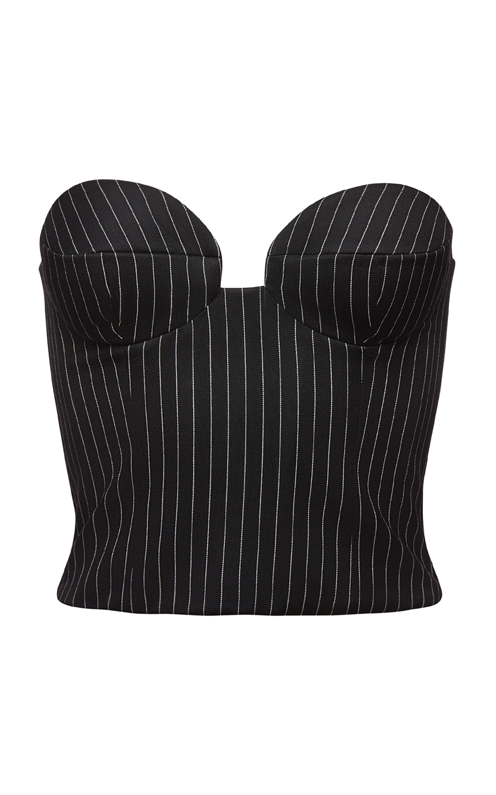 Magda Butrym Wool-Blend Corset Top