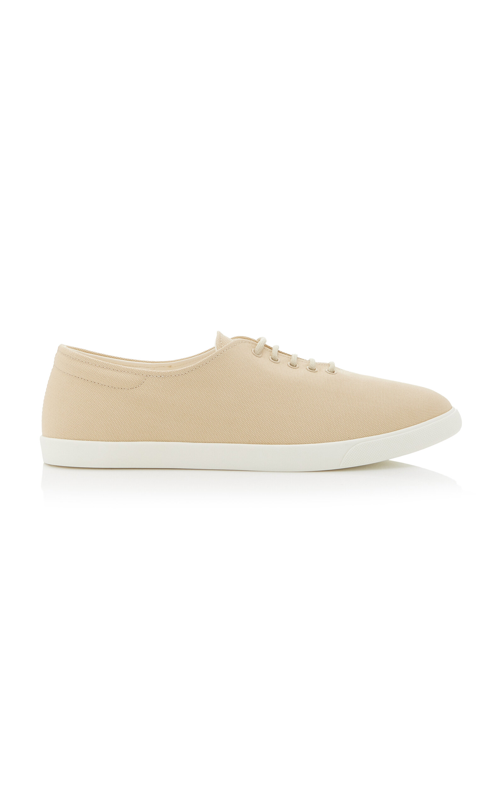 Shop The Row Sam Cotton Sneakers In Neutral
