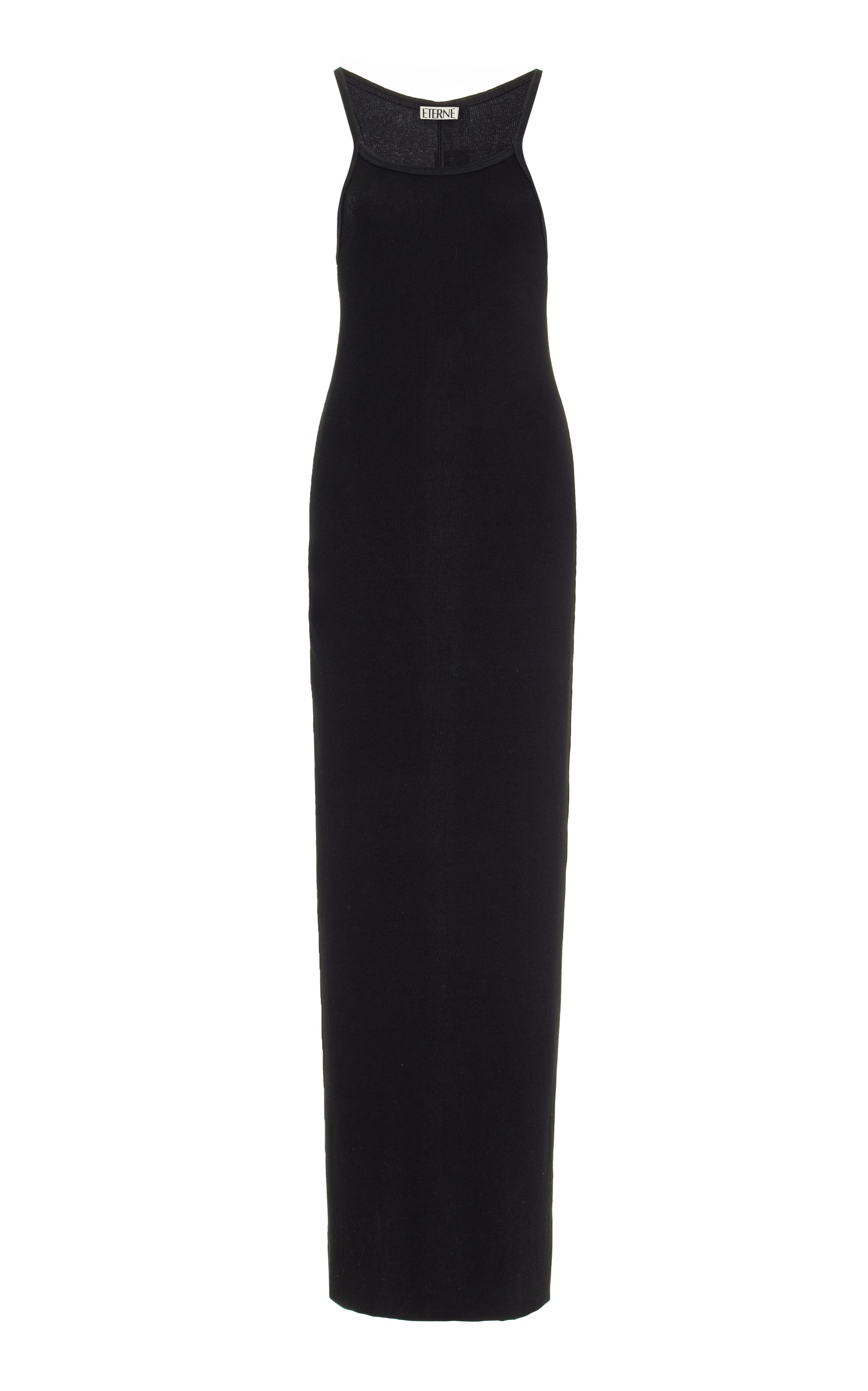 Éterne Stretch Cotton-Blend Jersey Maxi Dress