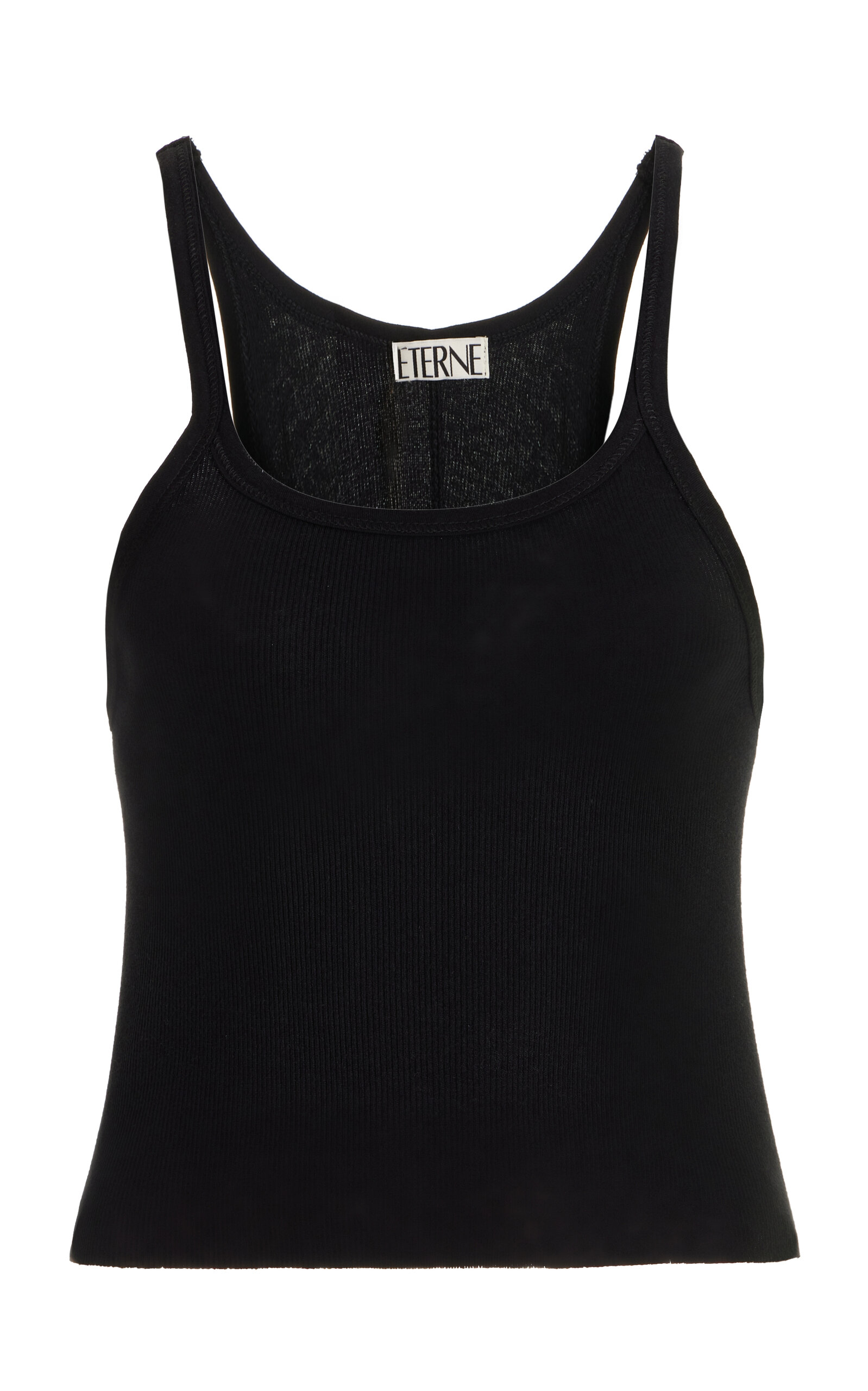 Éterne Ribbed Cotton Tank Top