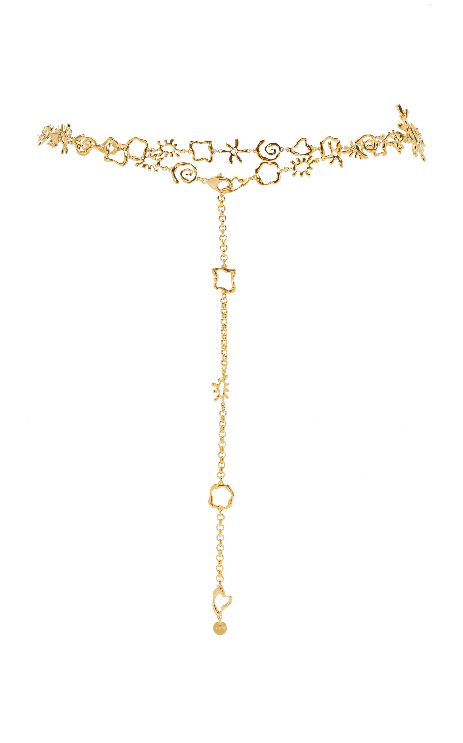 Jacquemus Gold Chain Belt Jacquemus La Ceinture Regalo Leather Belt | Neiman Marcus main image 4