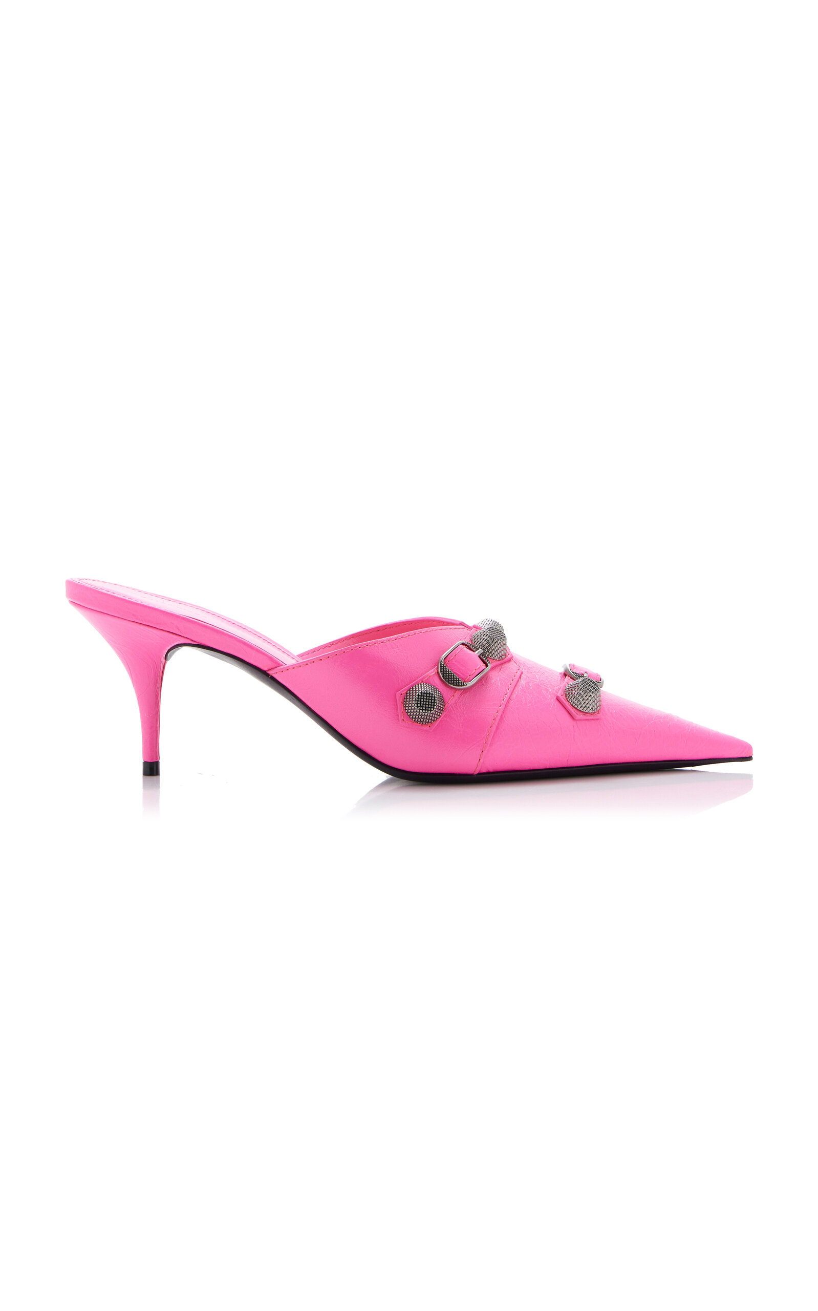 Balenciaga Cagole Mule In Pink