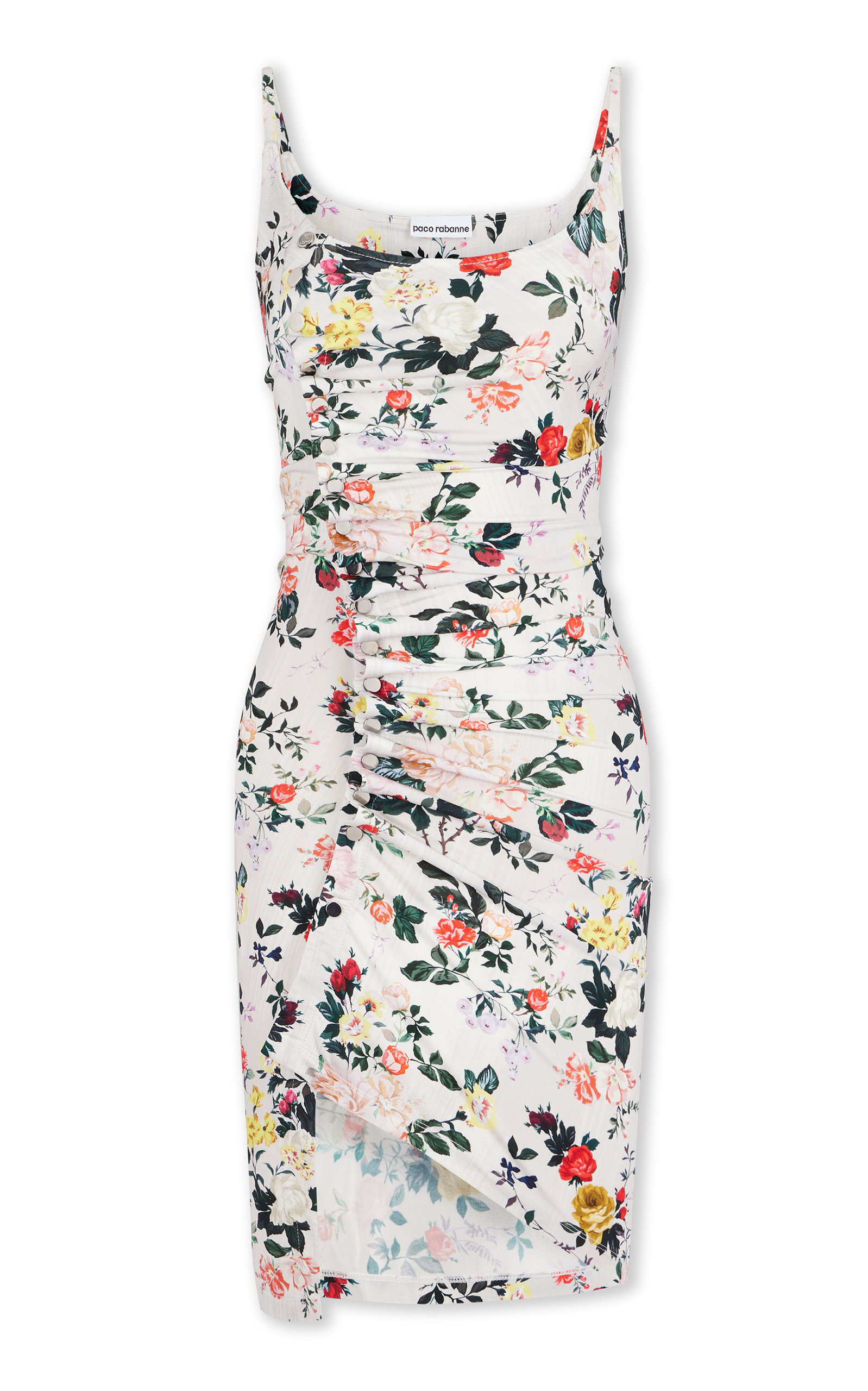 Rabanne Floral Mini Tank Dress - Floral