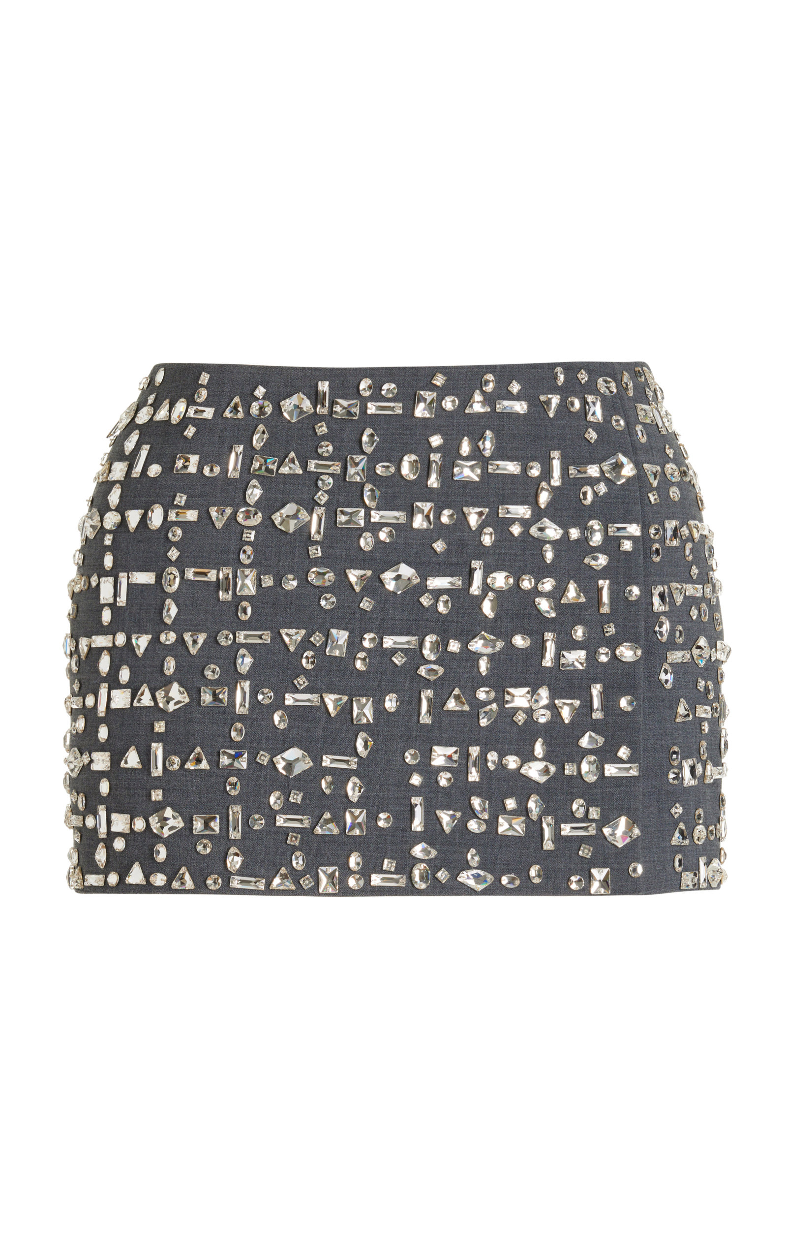 16Arlington Women's Minerva Crystal-Embellished Knit Mini Skirt