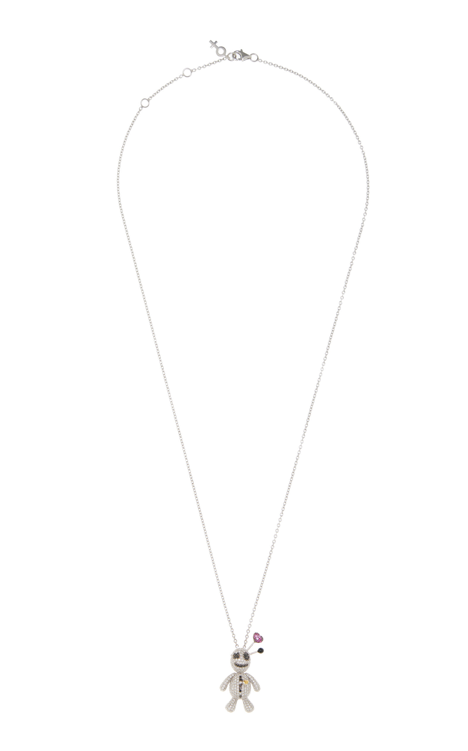 Her Story Women's 14k Yellow Gold  Erzulie Voodoo Necklace