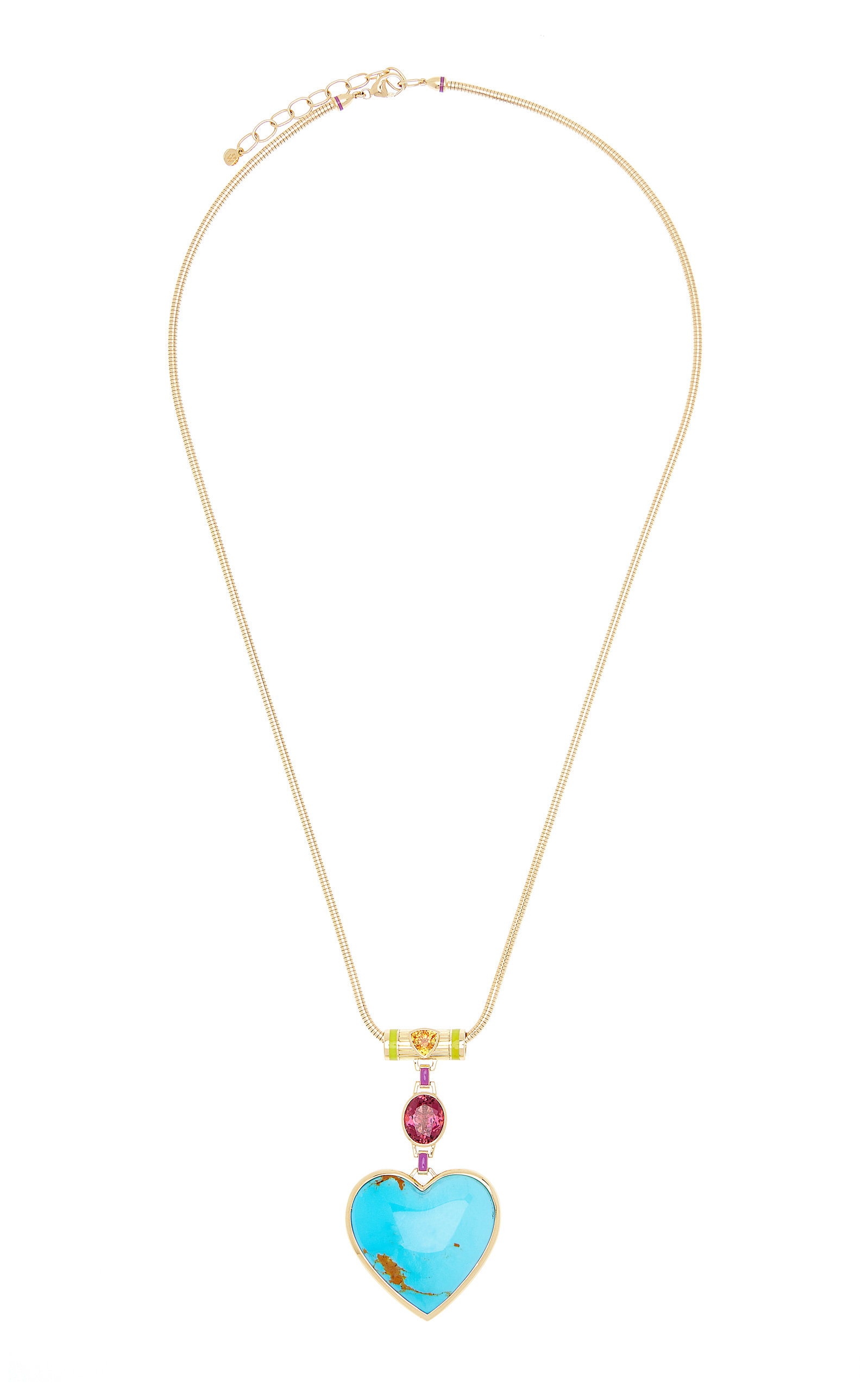 Emily P. Wheeler Women's Leo 18K Yellow Gold Tourmaline; Garnet Necklace