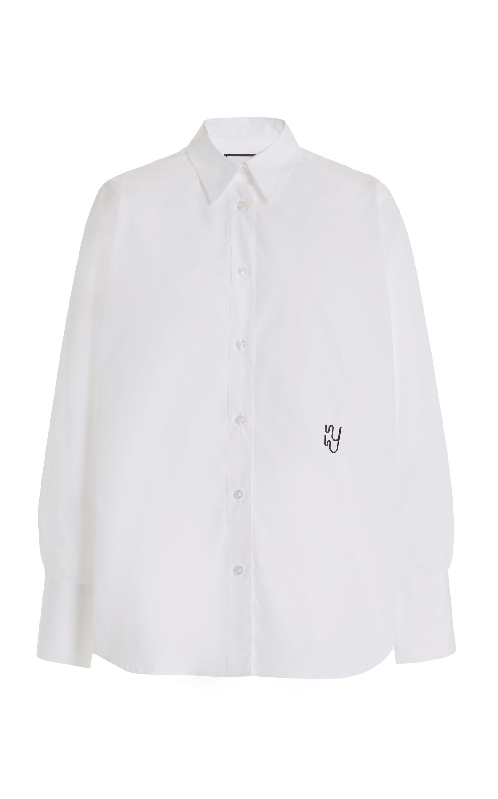 YAITTE - Women's Puglia Classic Cotton Shirt - White - XS - Moda Operandi