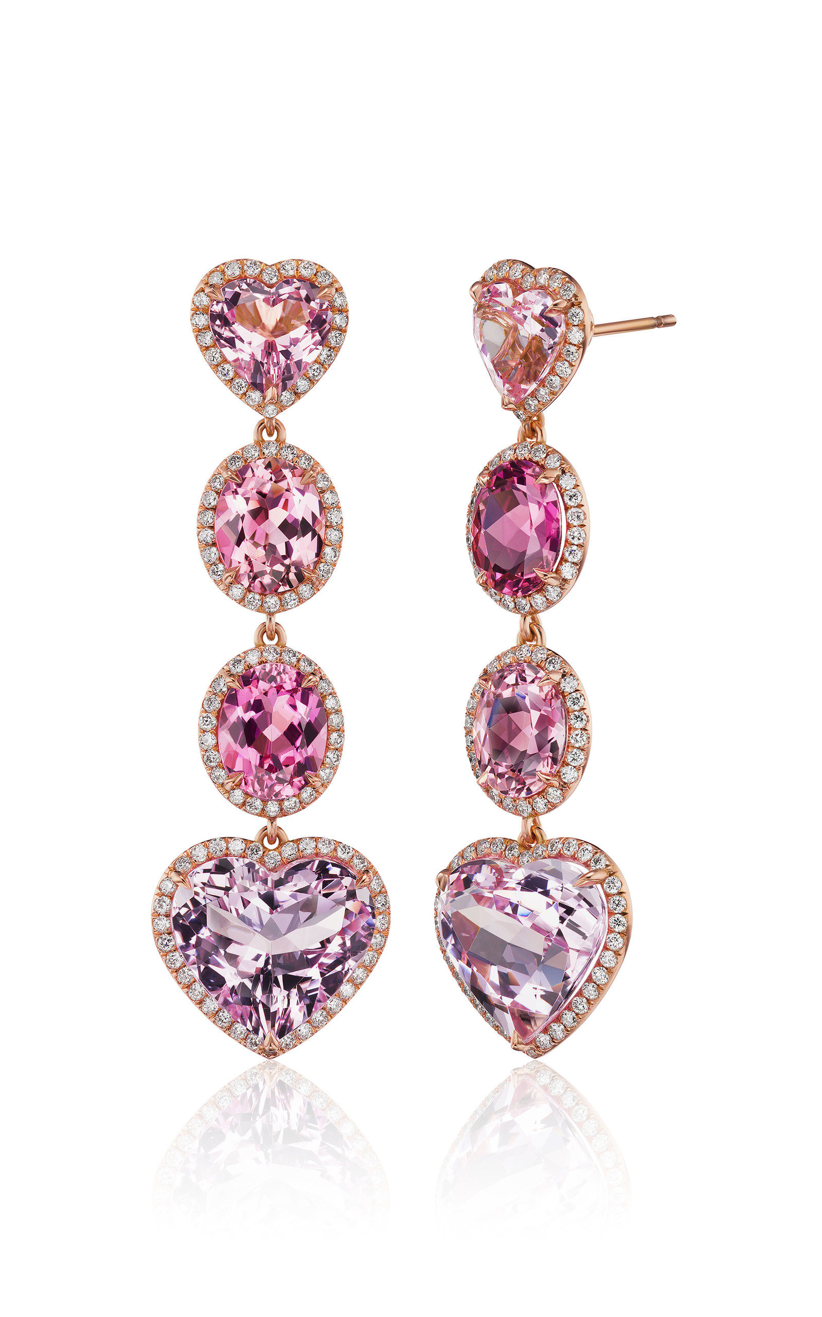 Emily P. Wheeler Women's One of a Kind 18k Rose Gold Laura Earrings