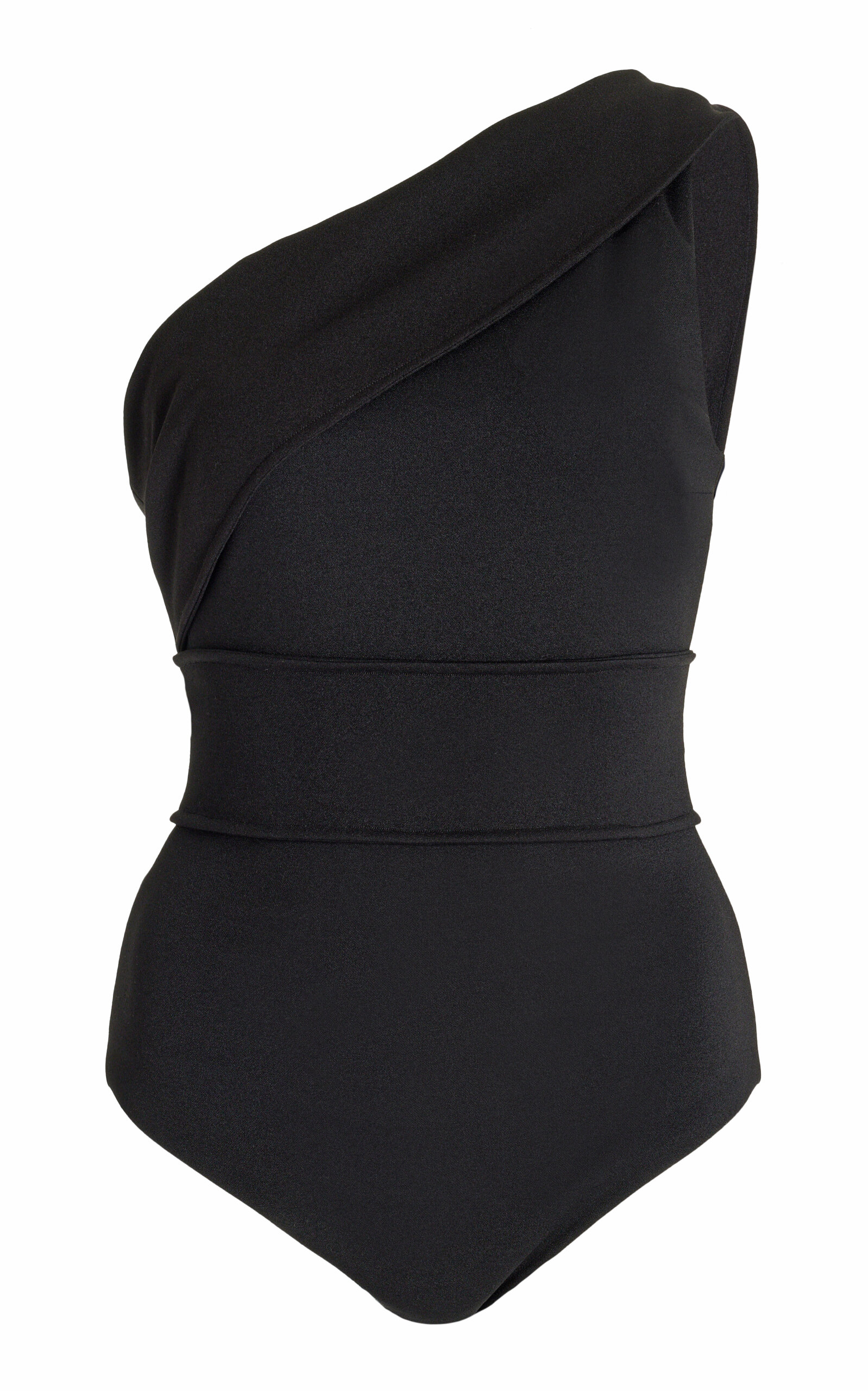 Haight Maria Crepe One-Piece Swimsuit - Black