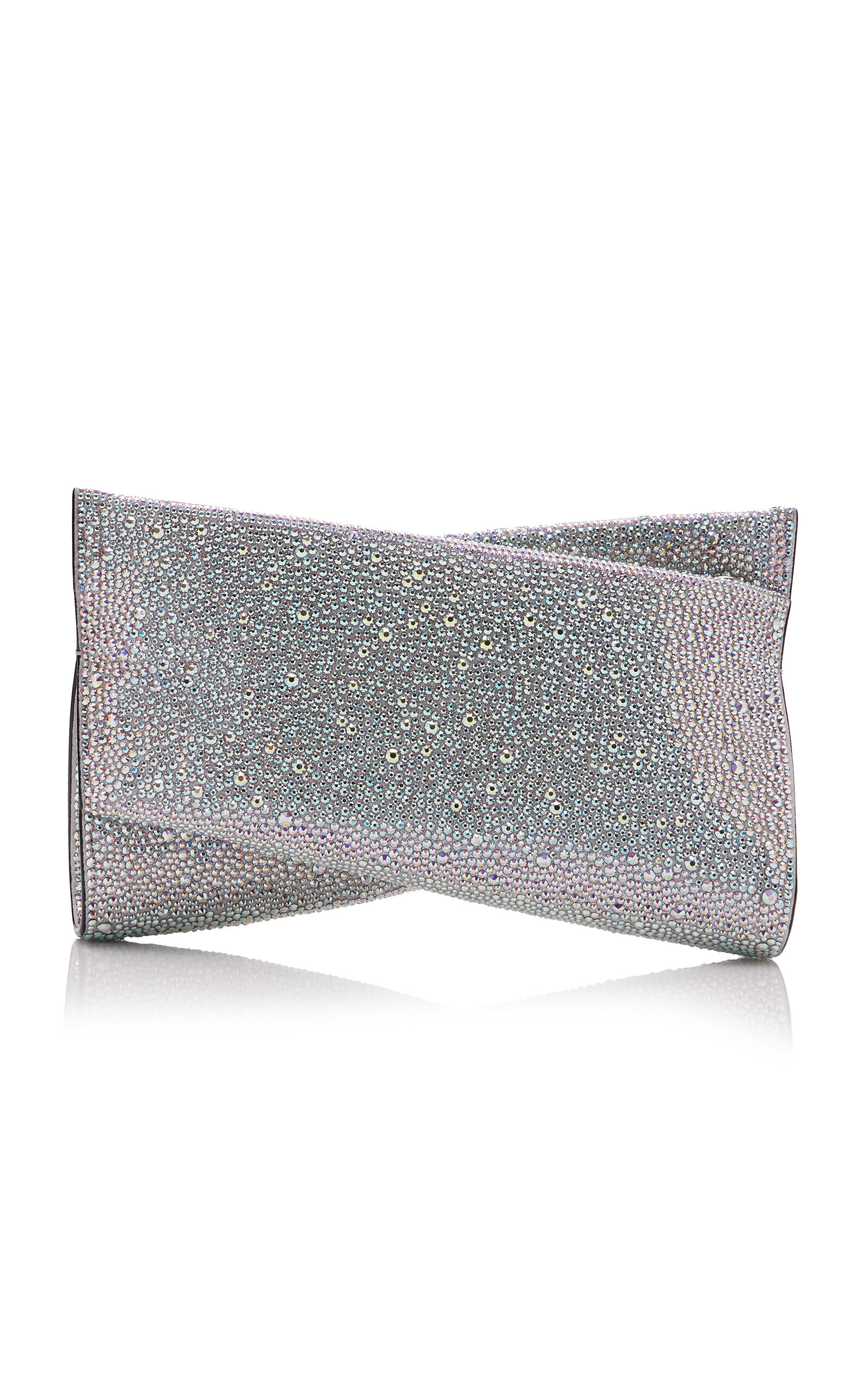 Loubitwist Small Crystal Clutch