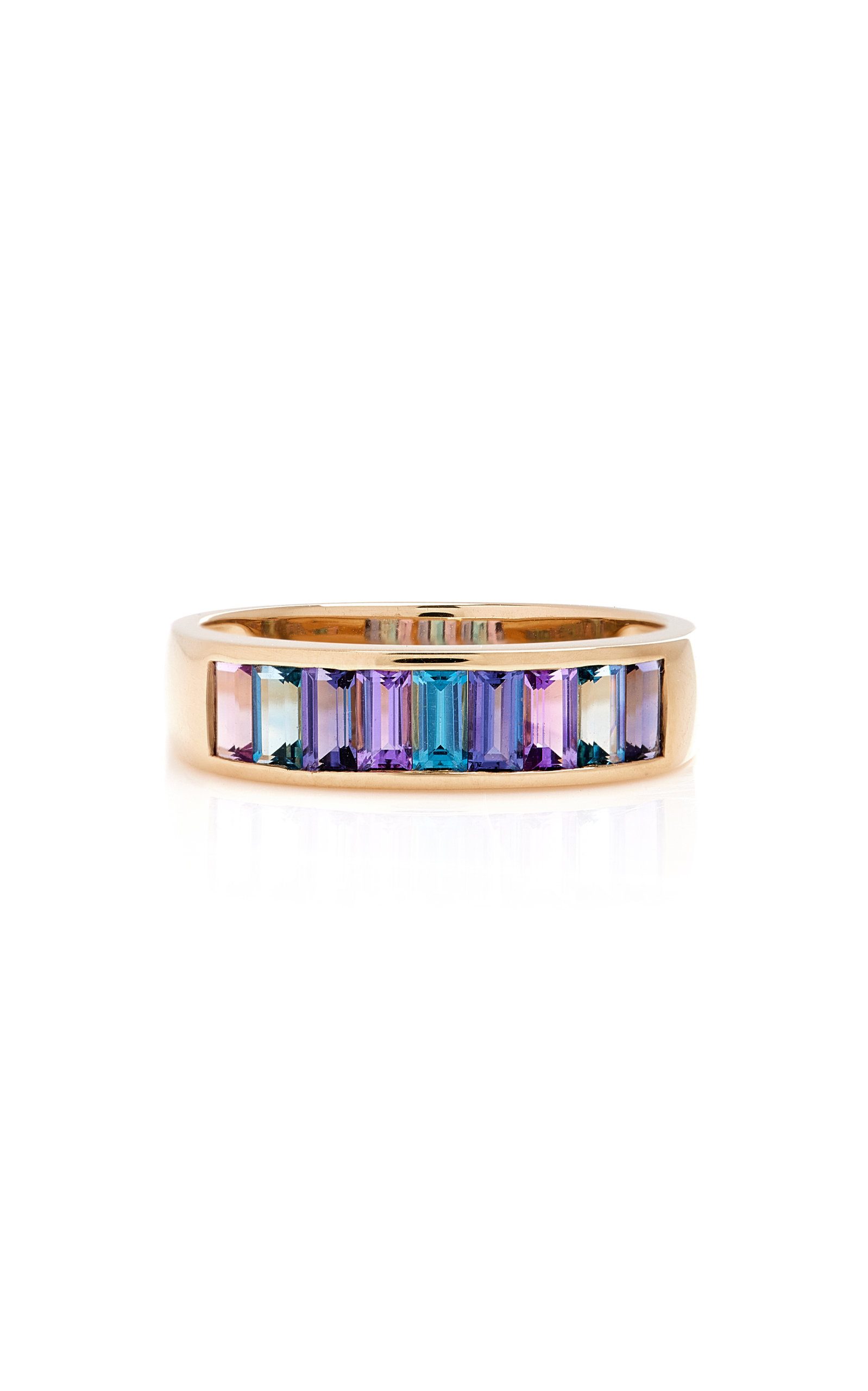 Cirque 14K Yellow Gold Multi-Stone Ring