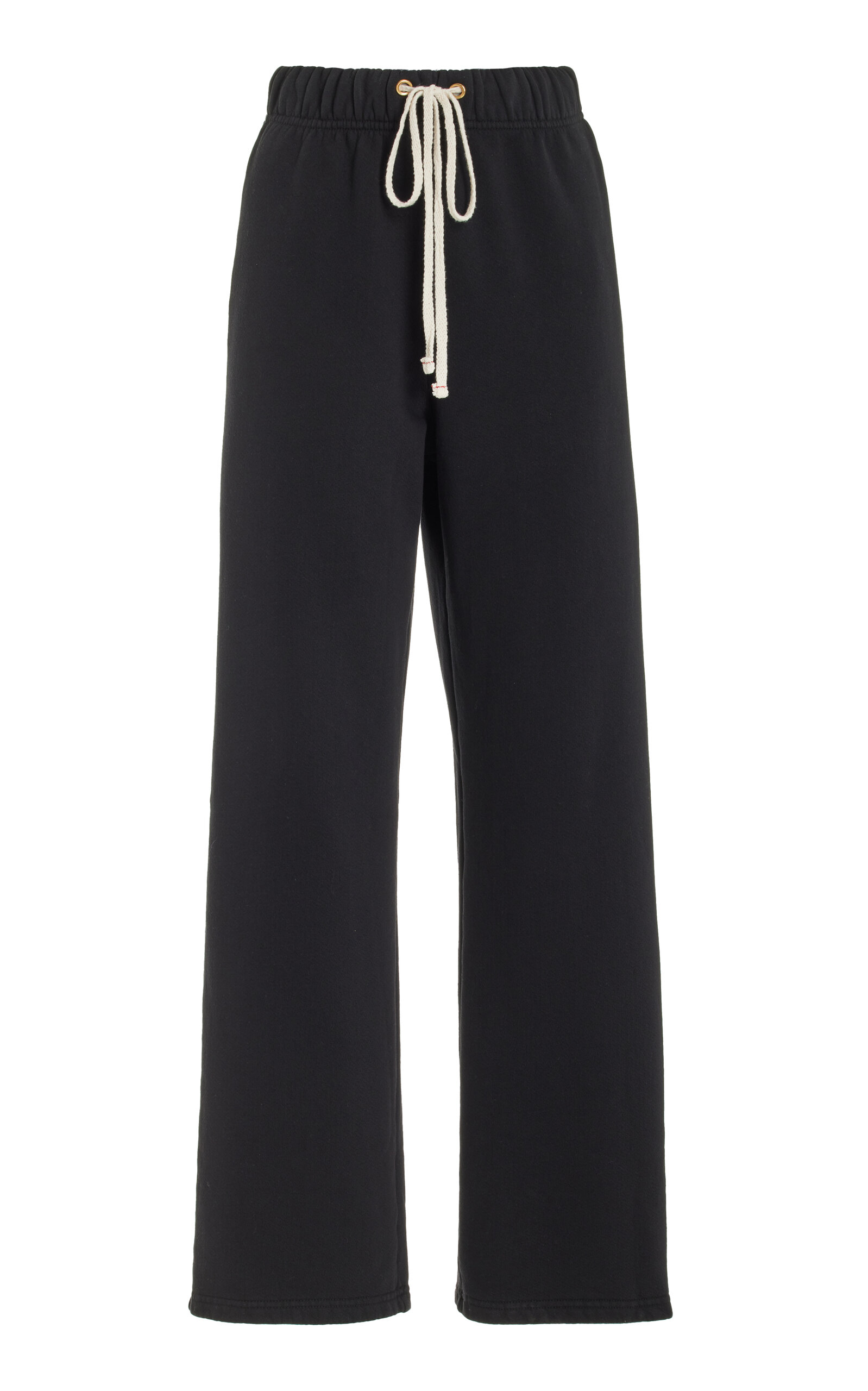 Les Tien Classic Fleece Classic Cotton Sweatpants In Black