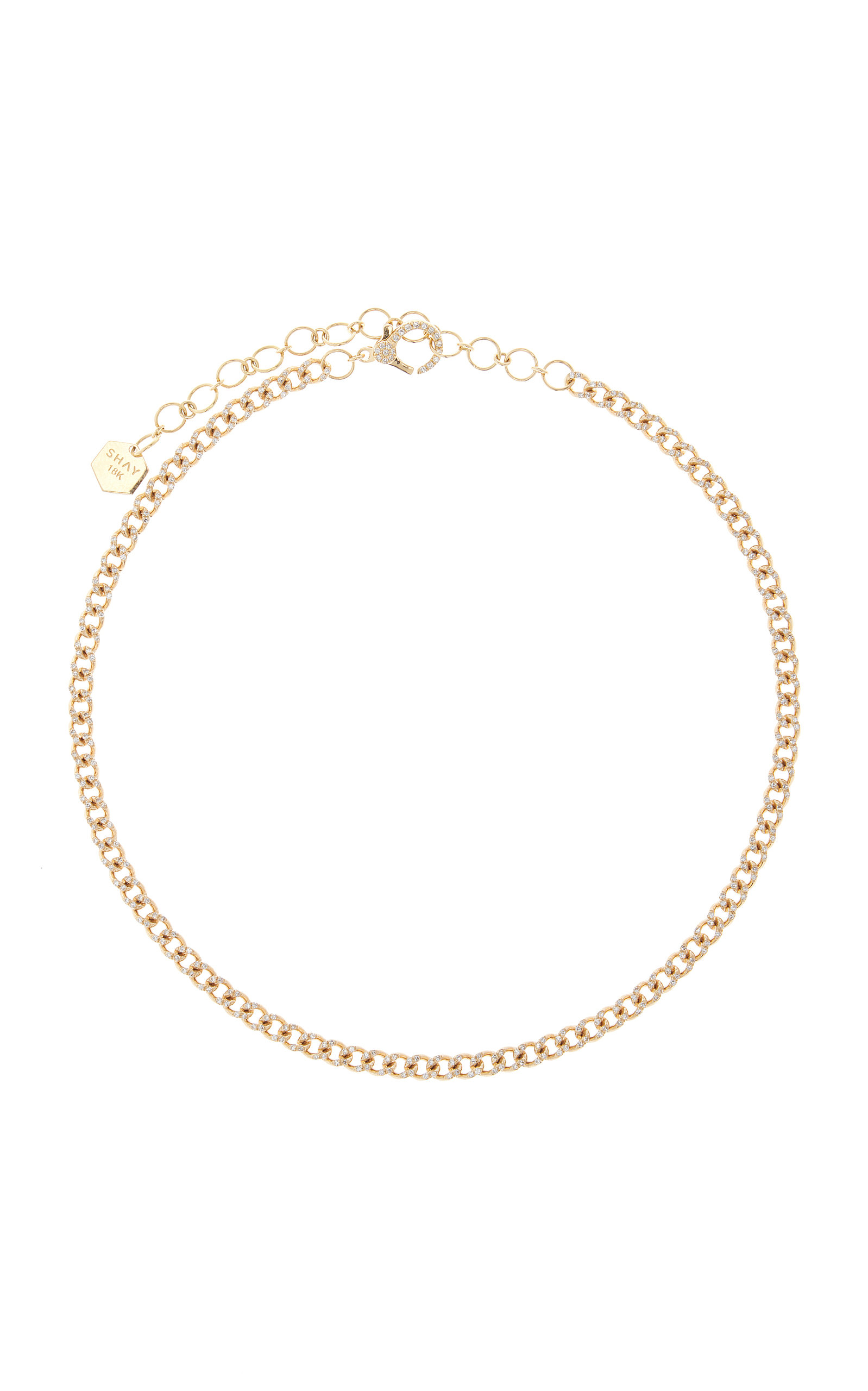 SHAY - Baby 18K Yellow Gold Link Choker - Gold - OS - Moda Operandi - Gifts For Her
