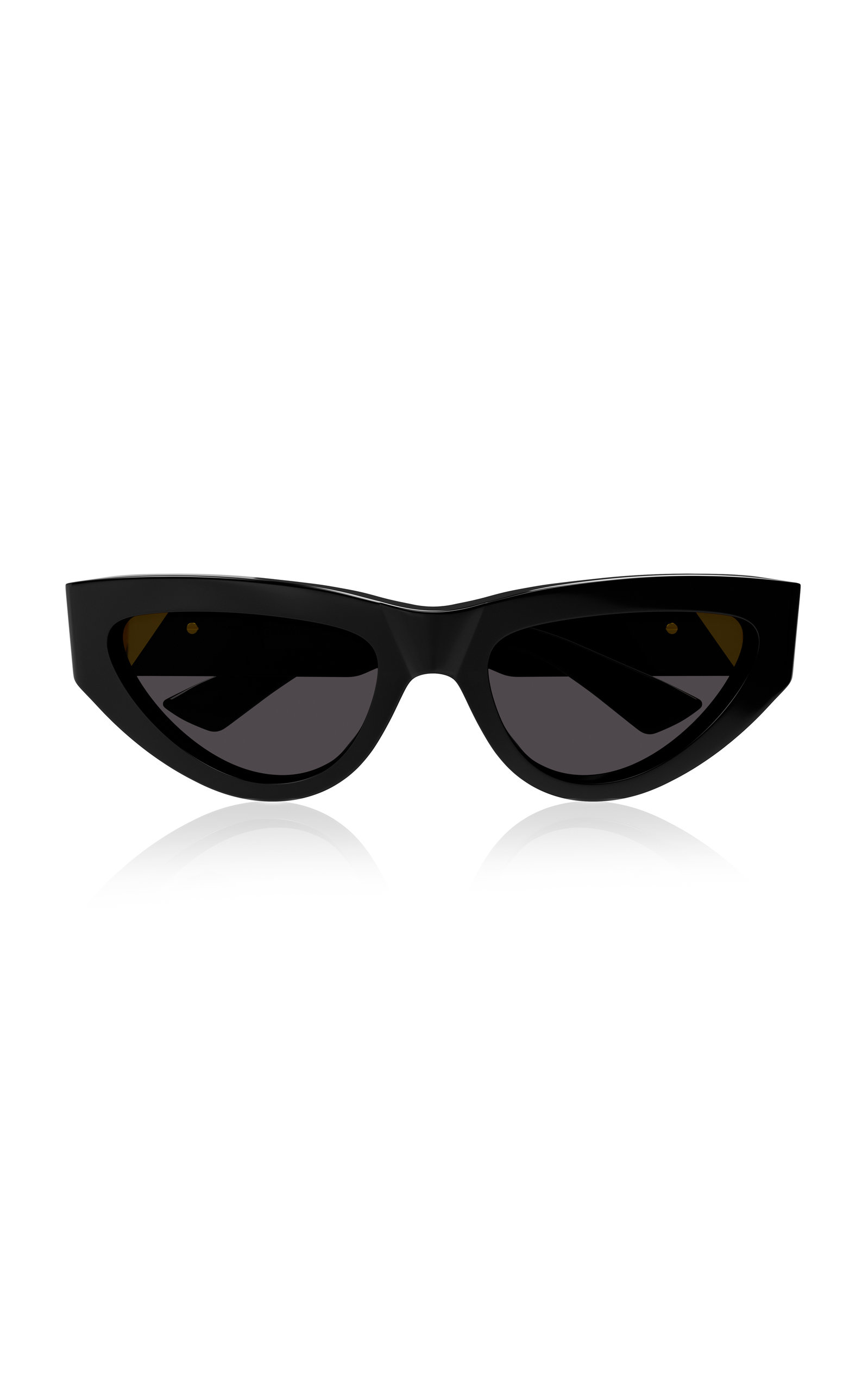BOTTEGA VENETA TRIANGLE CAT-EYE ACETATE SUNGLASSES
