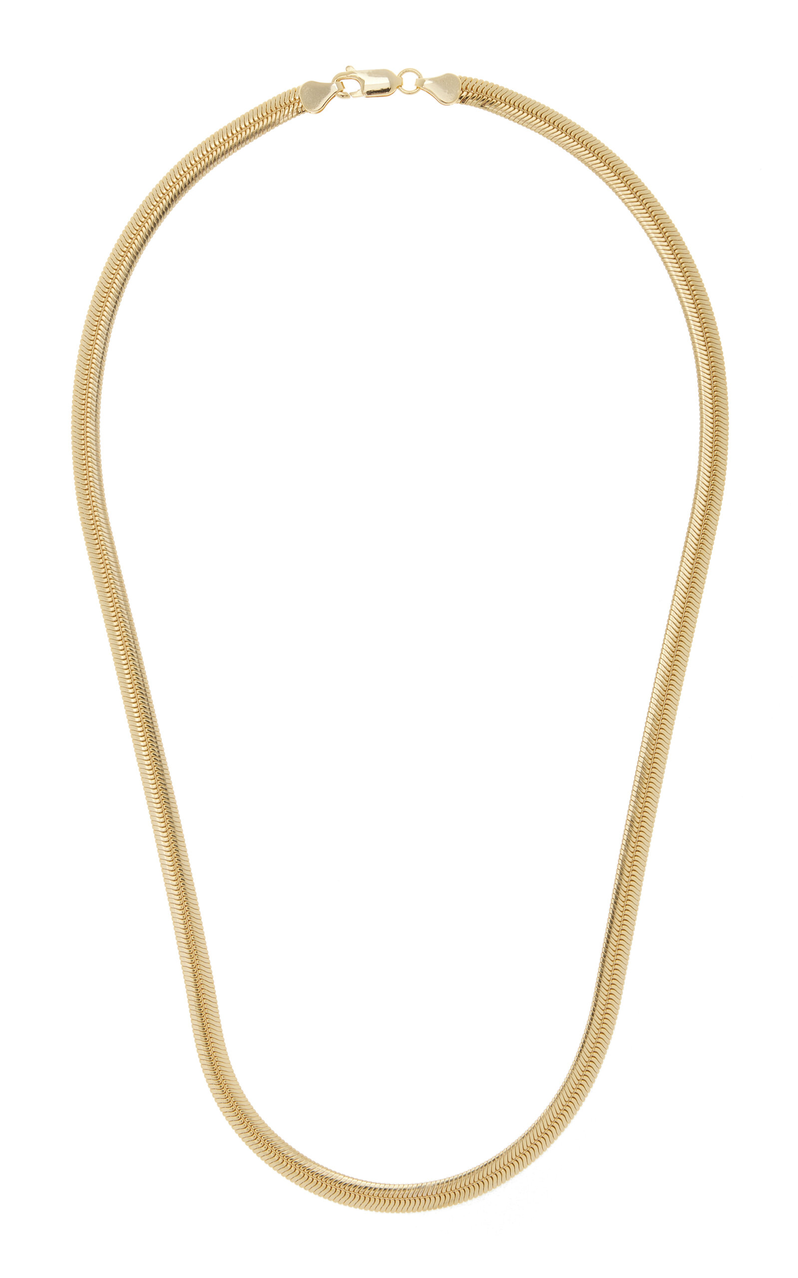 Emili Women's 18K Gold-Plated Herringbone Necklace