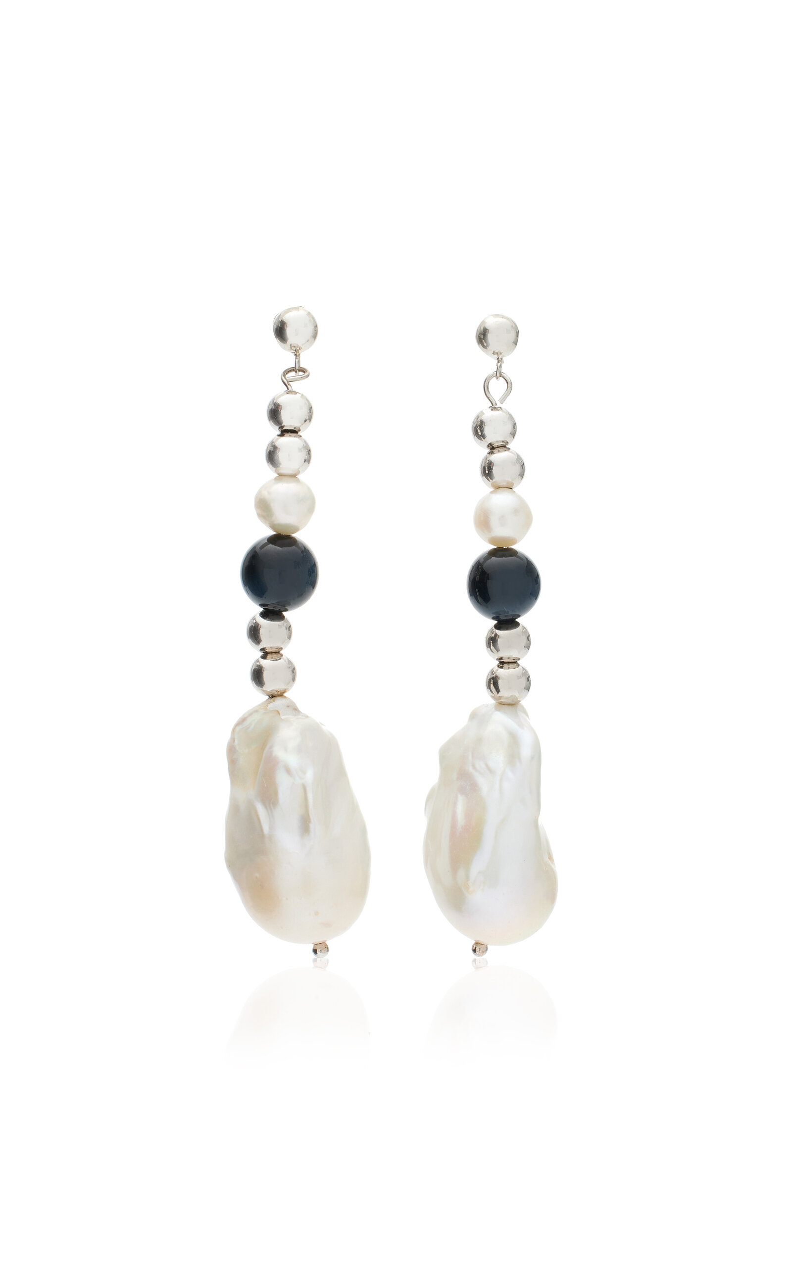 Emili Women's Lulu Pearl; Opal Earrings