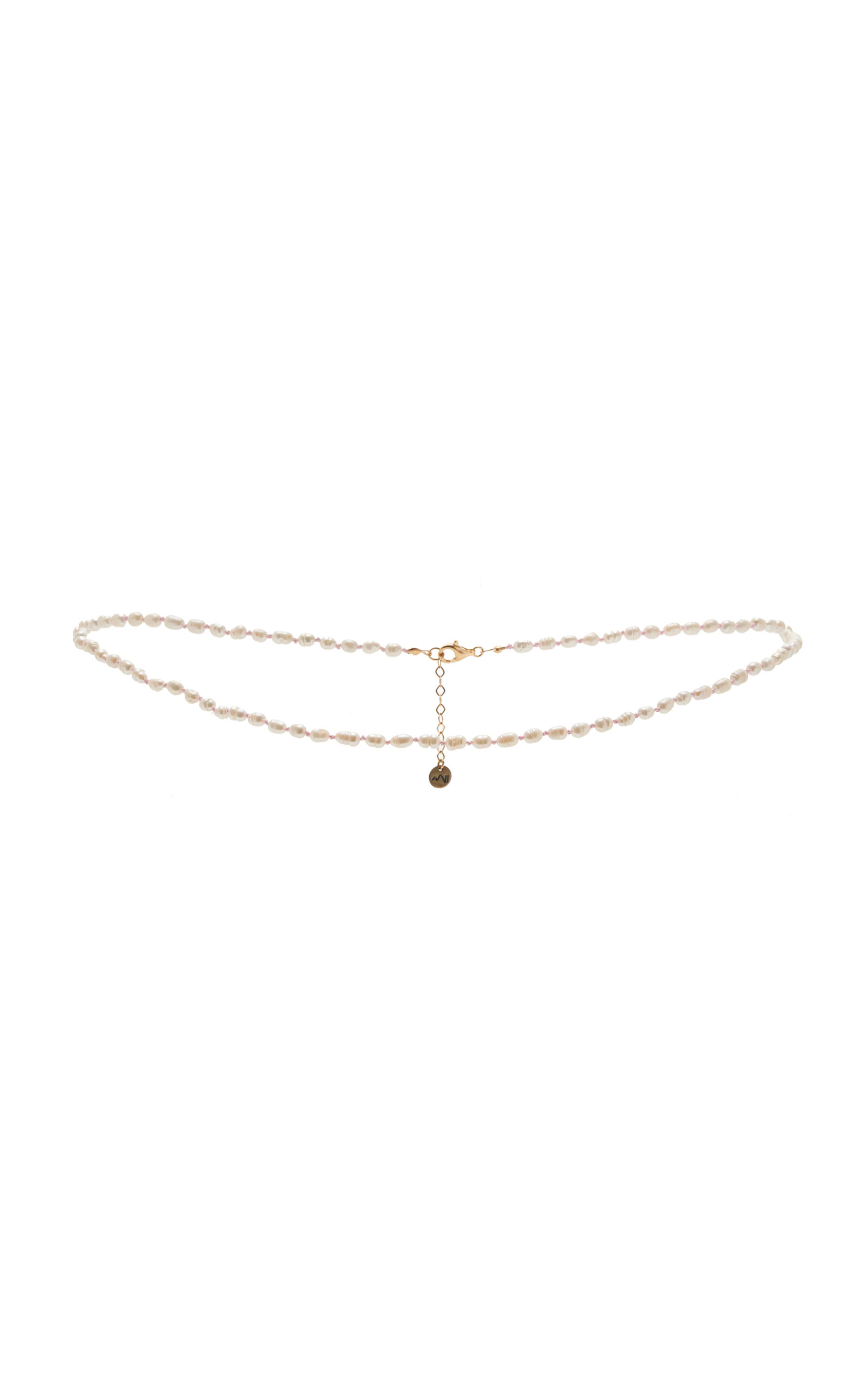 Maison Irem Women's Lena 18K Gold-Plated Pearl Belt