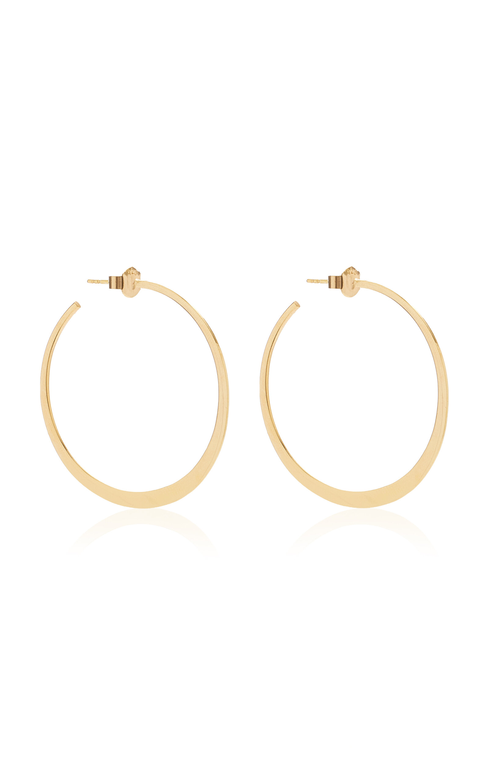 Maison Irem Women's Jolo 18K Gold-Plated Hoop Earrings