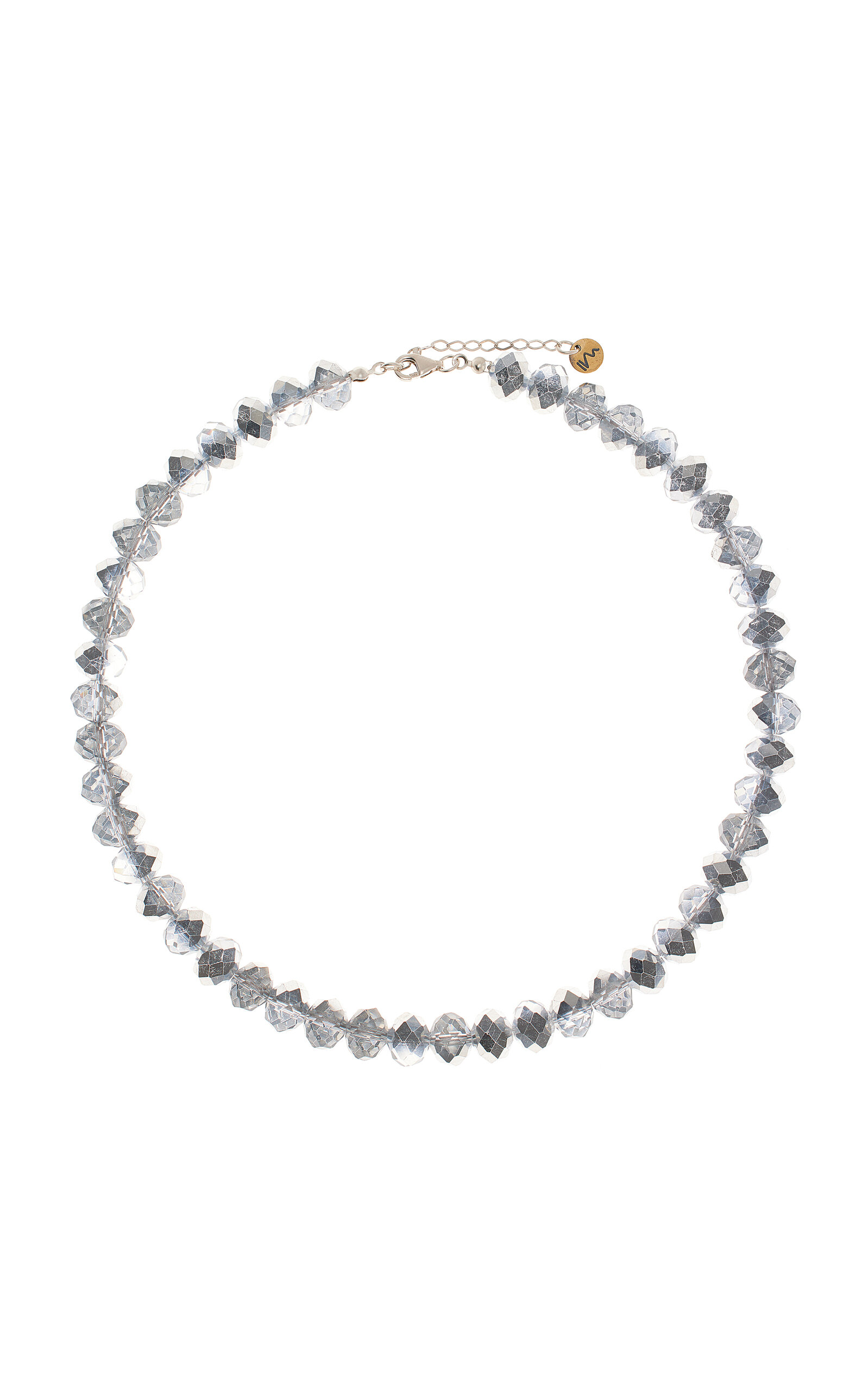 Maison Irem Women's Sparkle 18K Gold-Plated Crystal Necklace