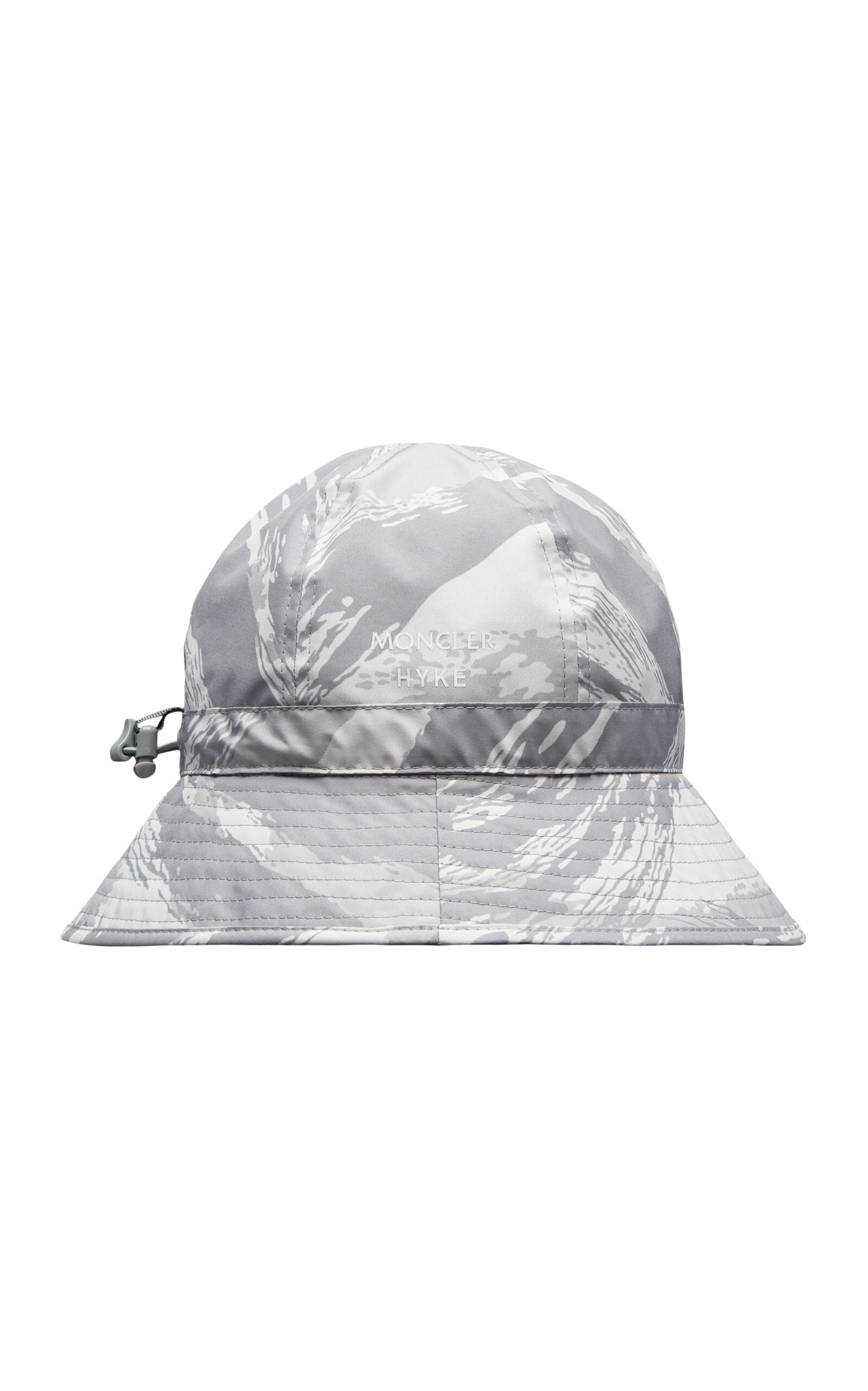 Moncler Shell Bucket Hat In Grey
