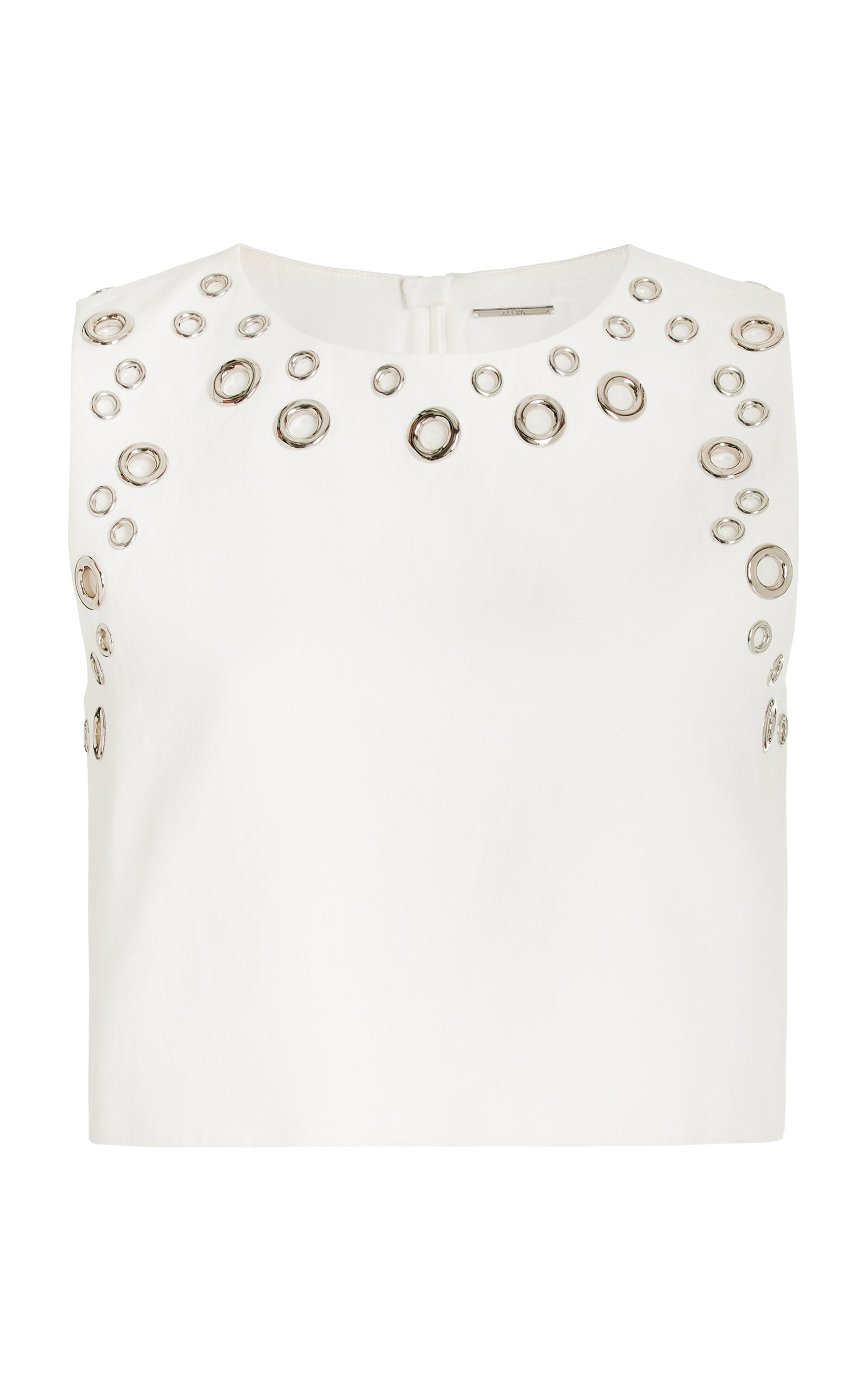 ALEXIS REZE EMBELLISHED CROPPED TOP