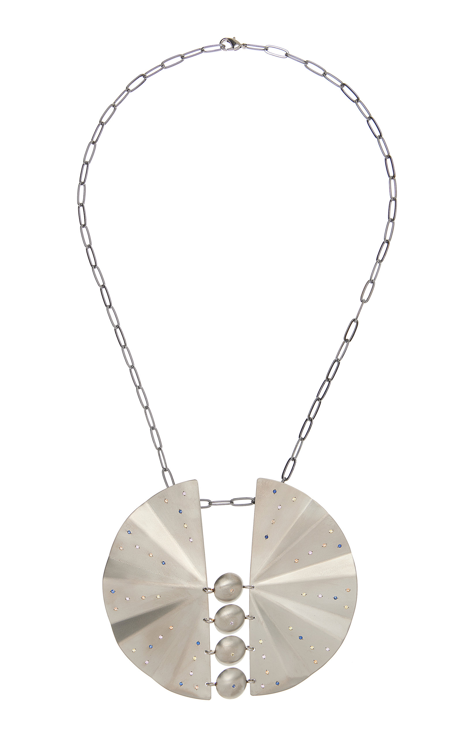 Anastasia Kessaris Women's Exclusive Multi Geisha Hug Necklace In White