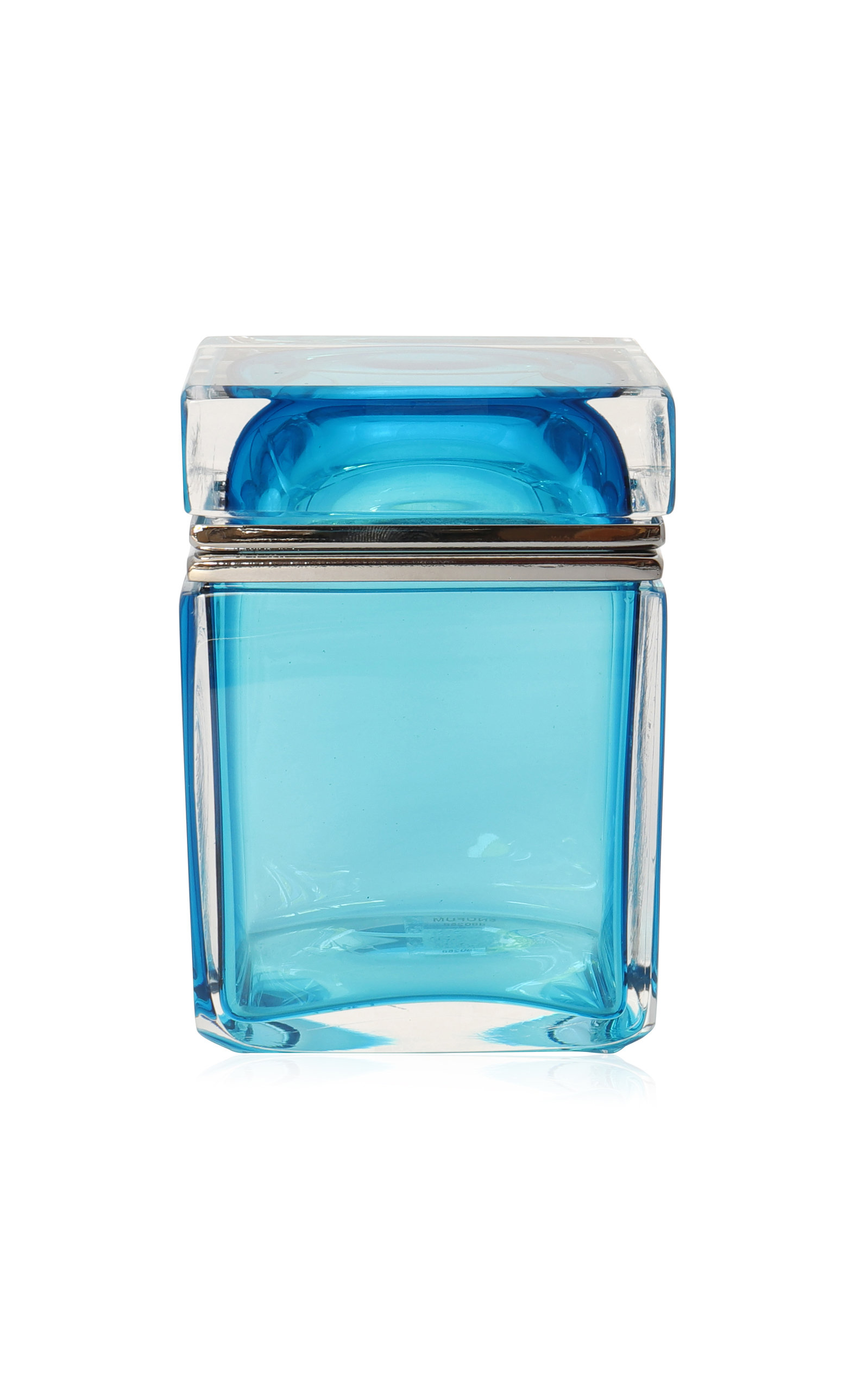 Shop Alessandro Mandruzzato Small Murano Glass Jewelry Box In Blue