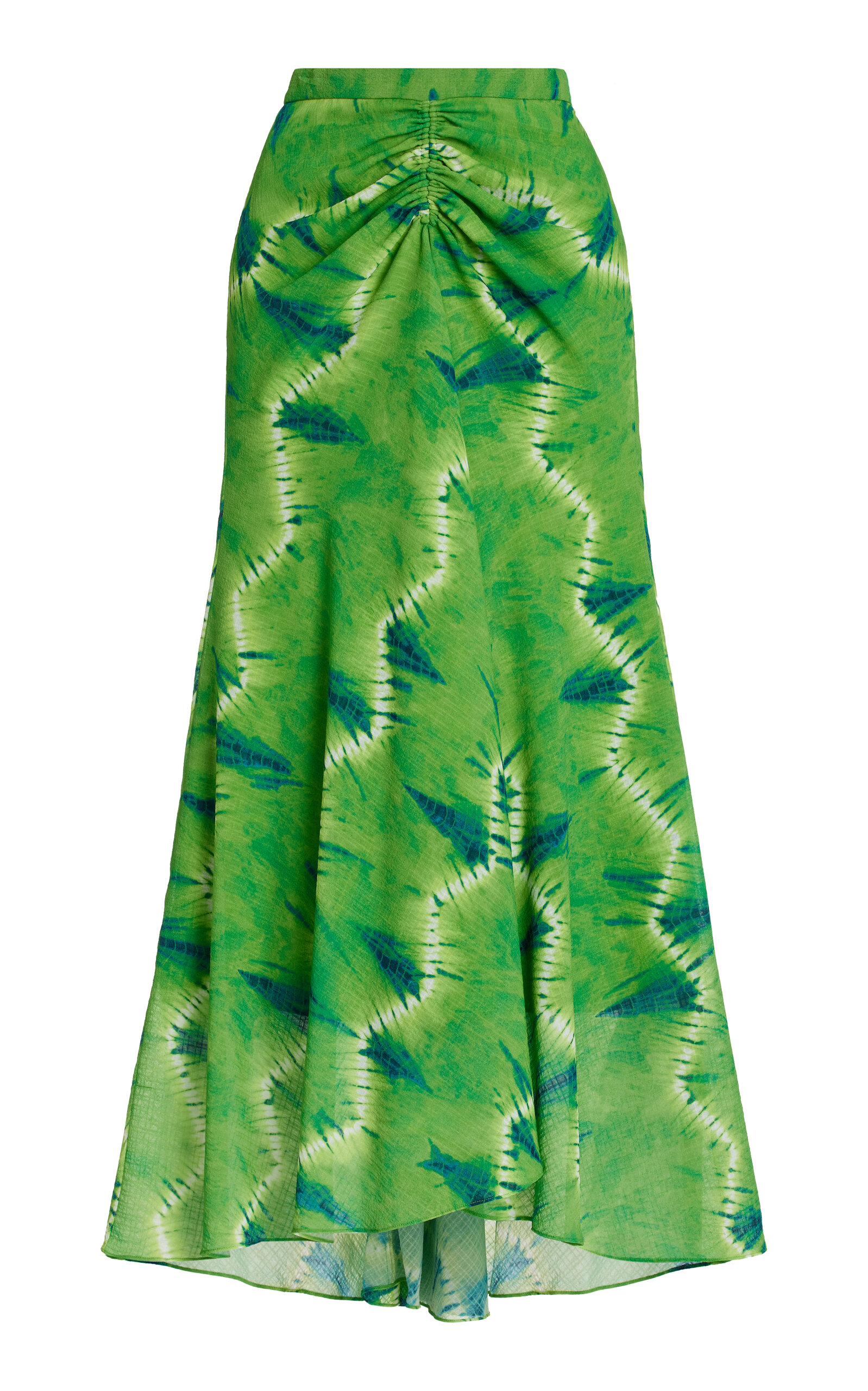 Shop Altuzarra Exclusive Thalissa Maxi Skirt In Green