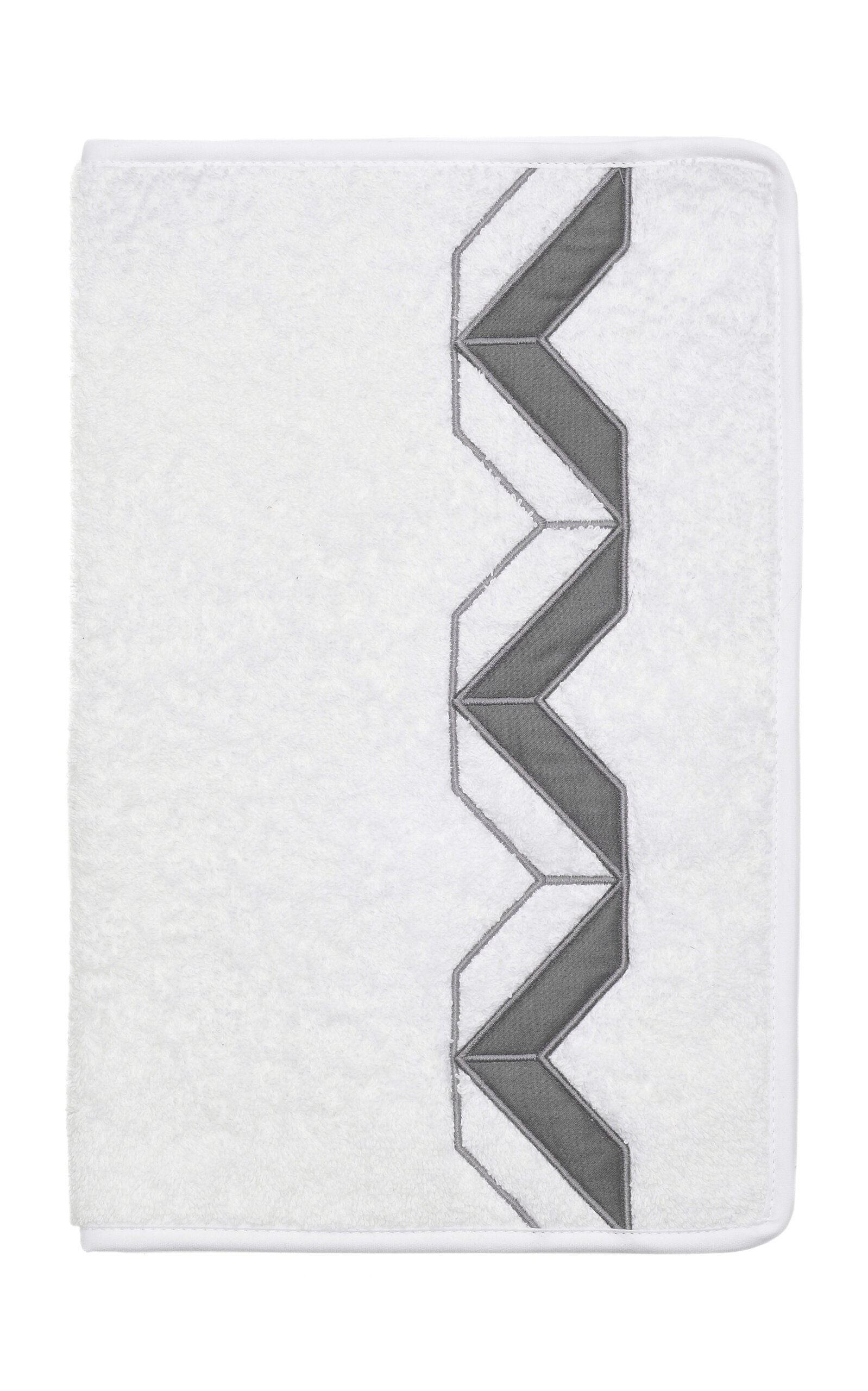 Shop Jesurum Spectre Terry Hand Towel In Dark Grey