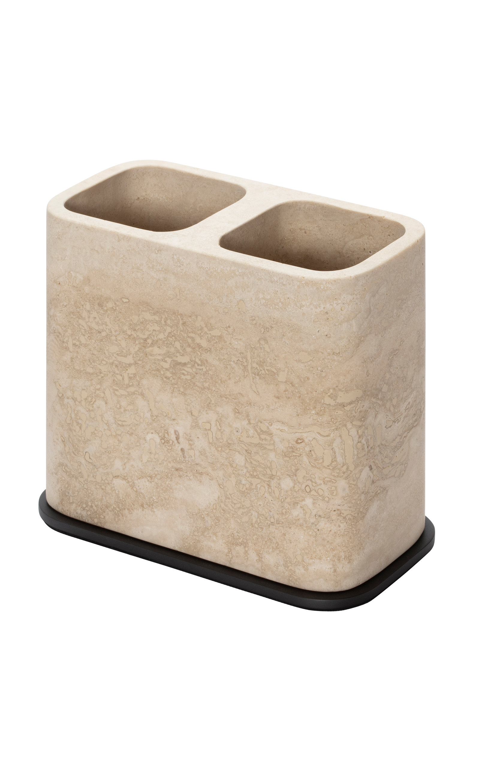 Giobagnara Polo Marble Toothbrush Holder In Ivory