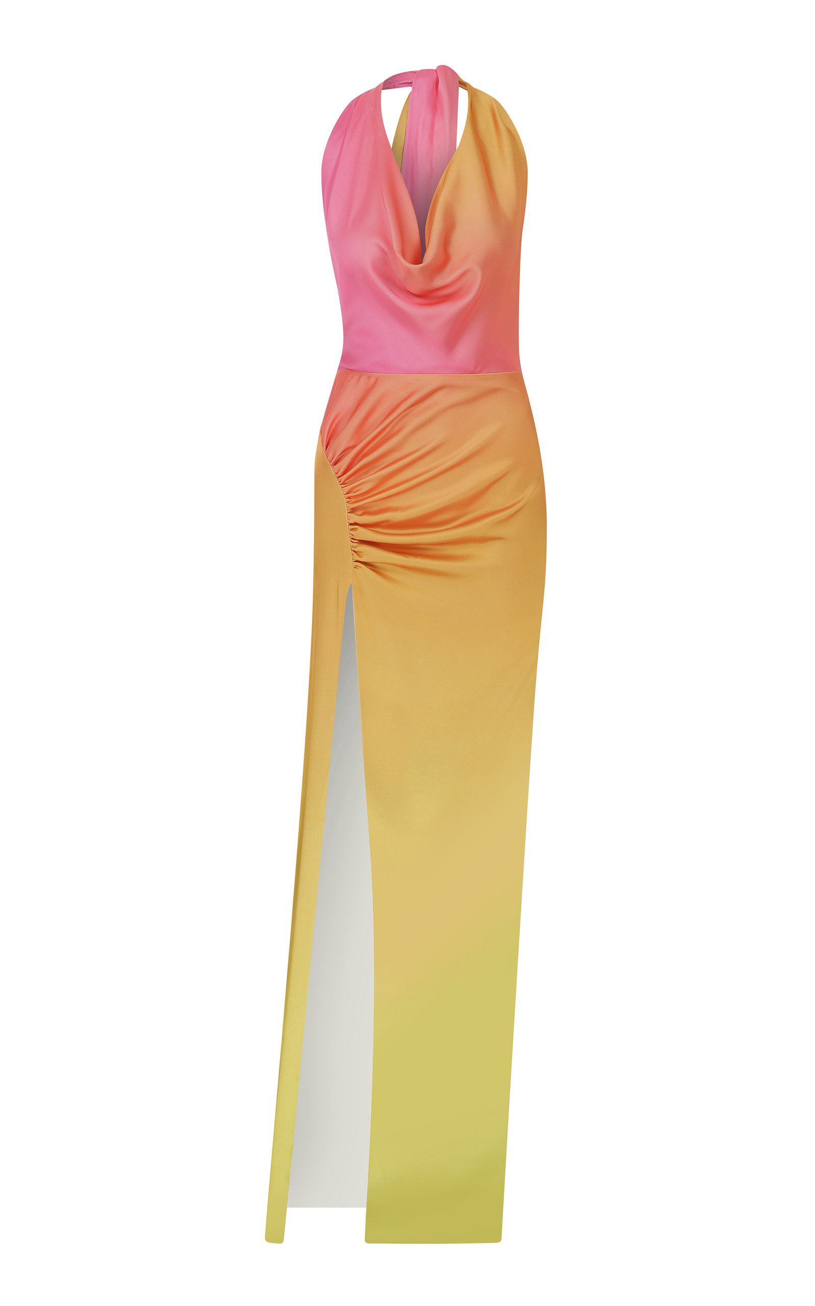 Ila Women's Marella Ruched Maxi Dress In Print