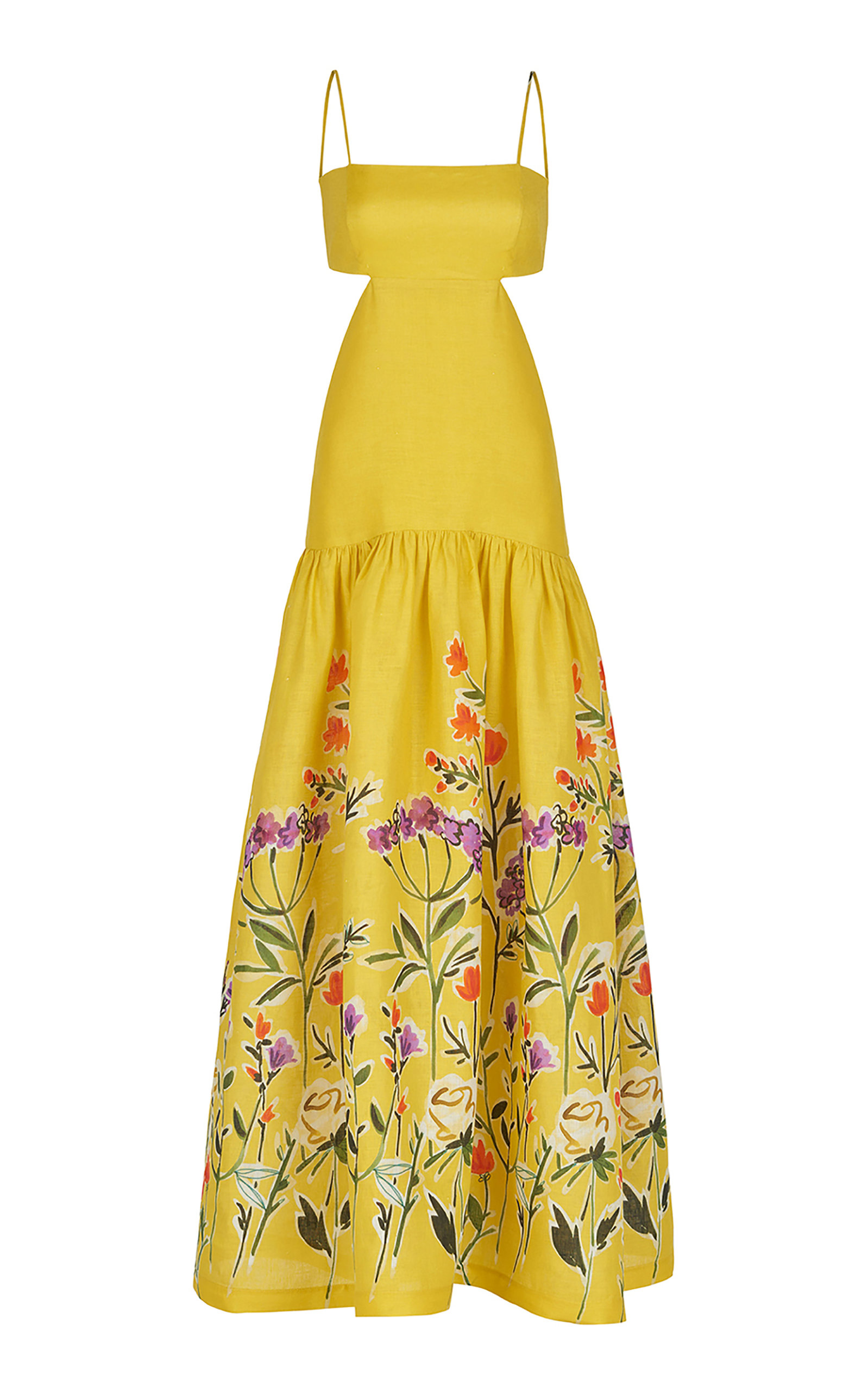 SILVIA TCHERASSI WOMEN'S SHANNON LINEN MAXI DRESS
