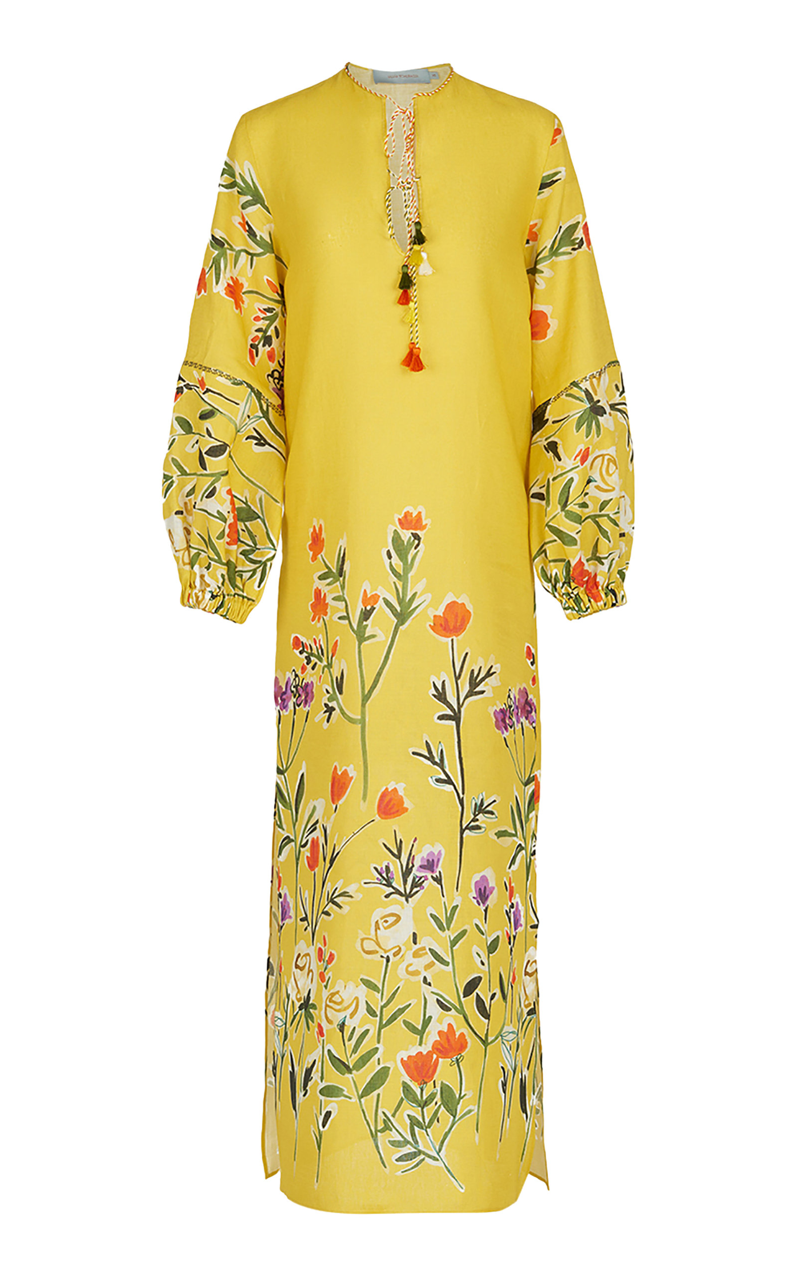 Silvia Tcherassi Women's Cala Linen Tunic Dress