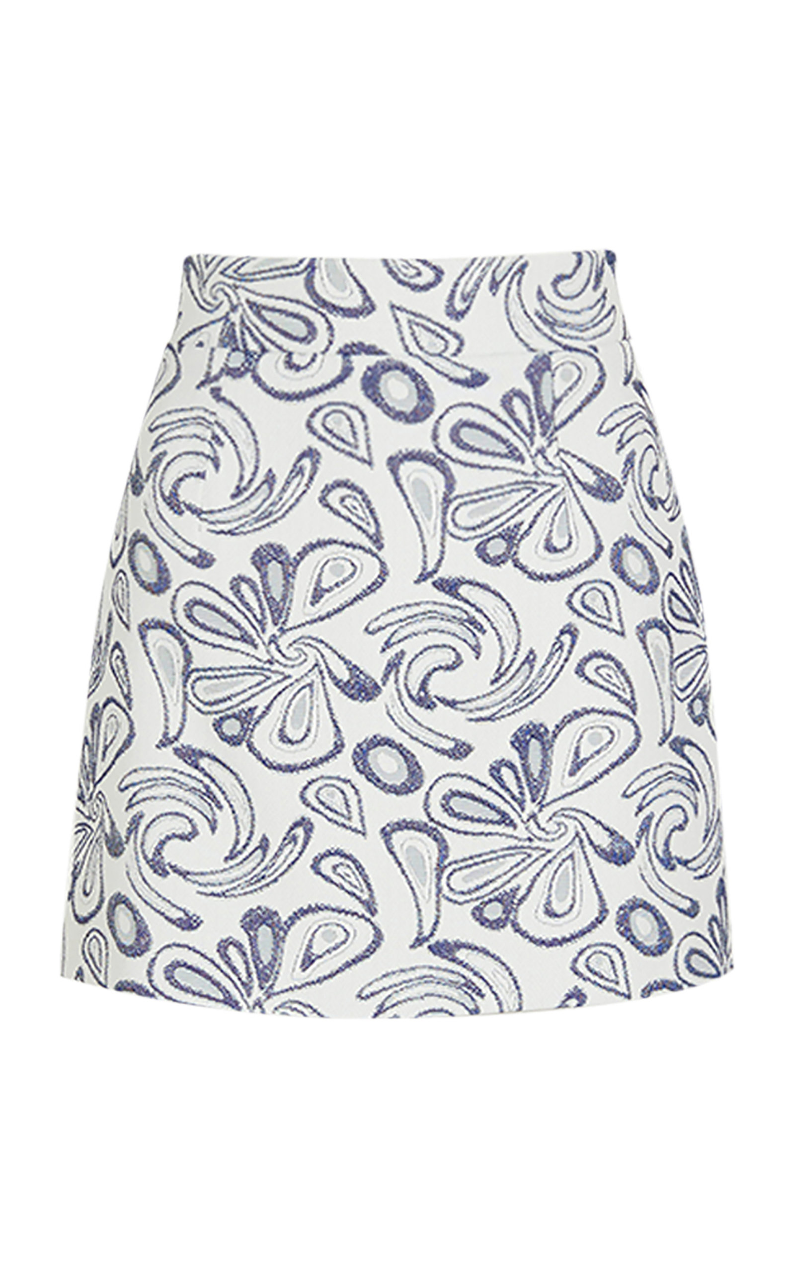 Silvia Tcherassi Women's Idalia Jacquard Mini Skirt