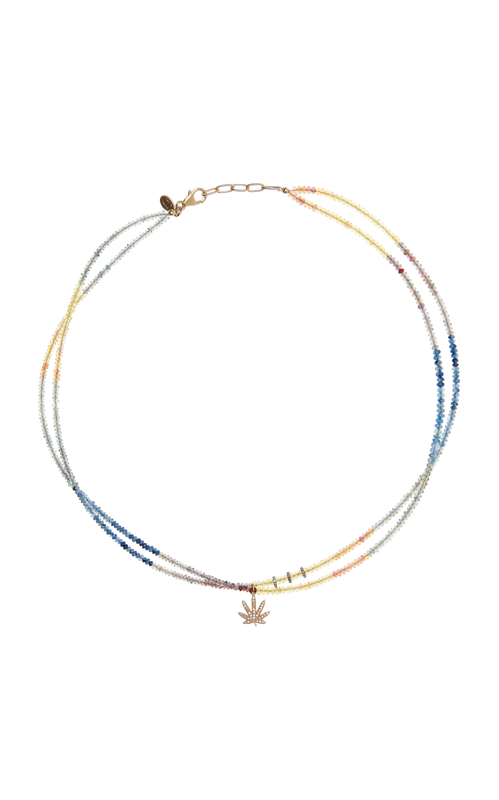 Joie DiGiovanni Women's Double Ombre Sapphire Diamond Dope Necklace