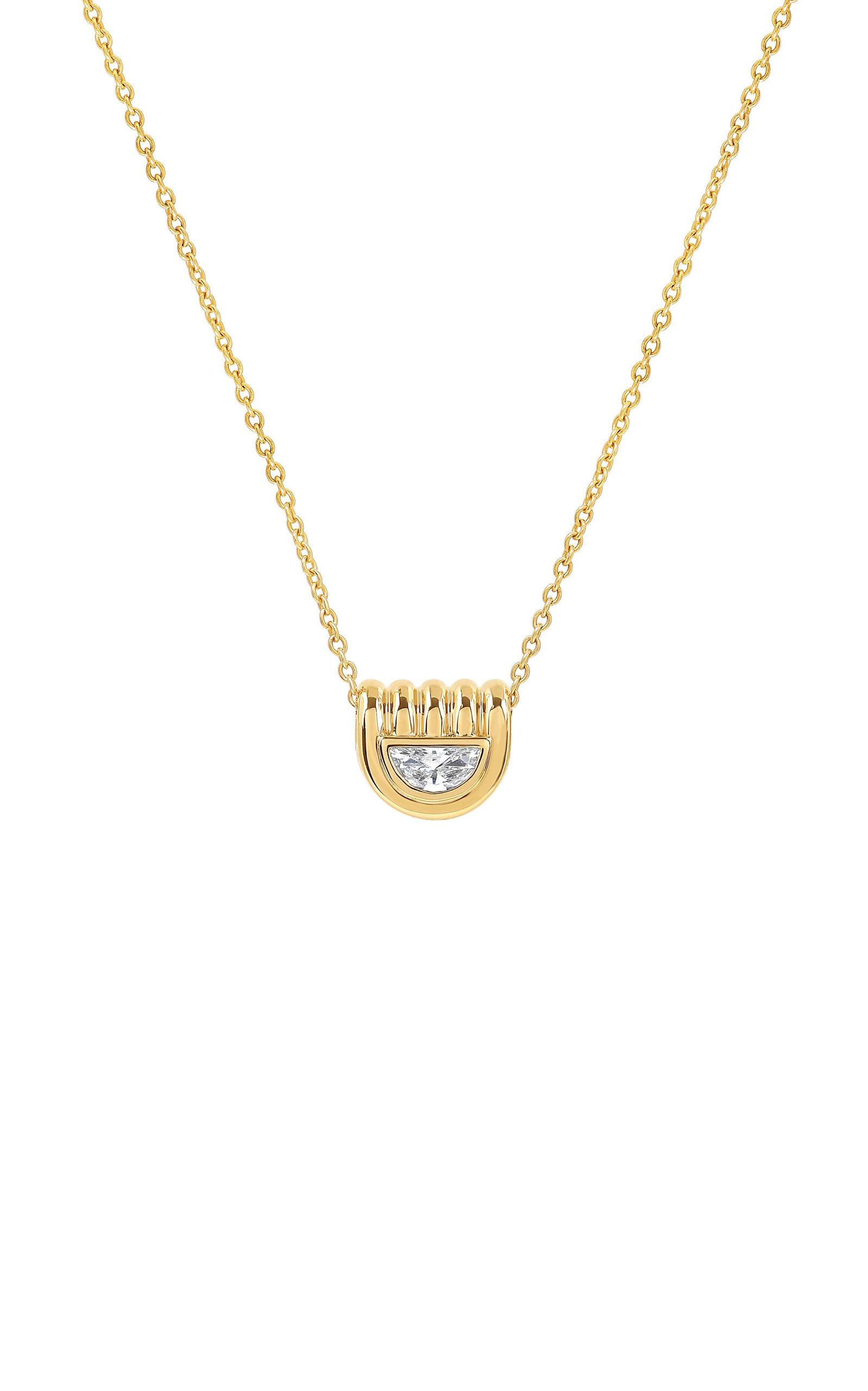 Marmara 18K Yellow Gold Diamond Necklace