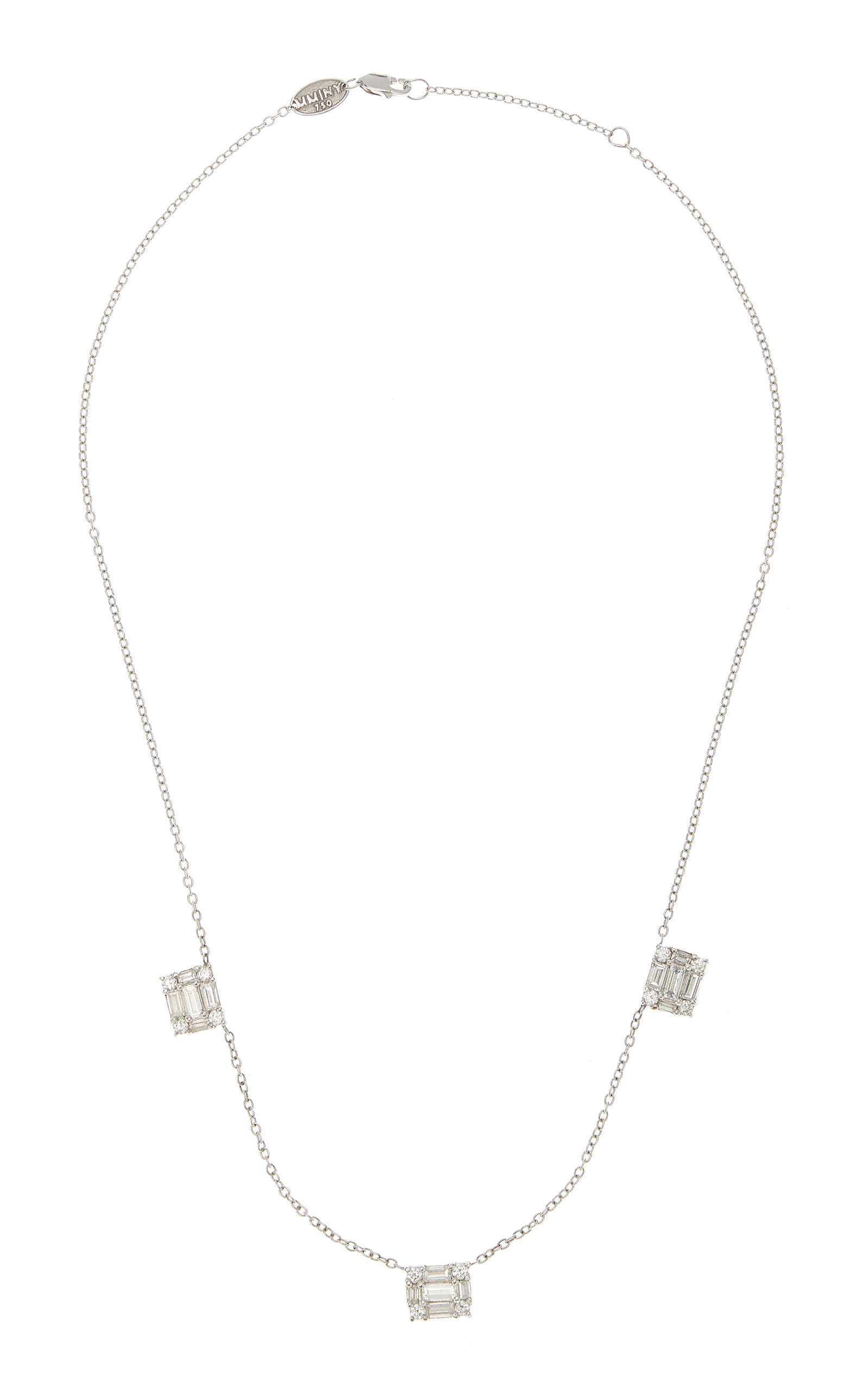 Mindi Mond Women's Clarity 18K White Gold Diamond Necklace