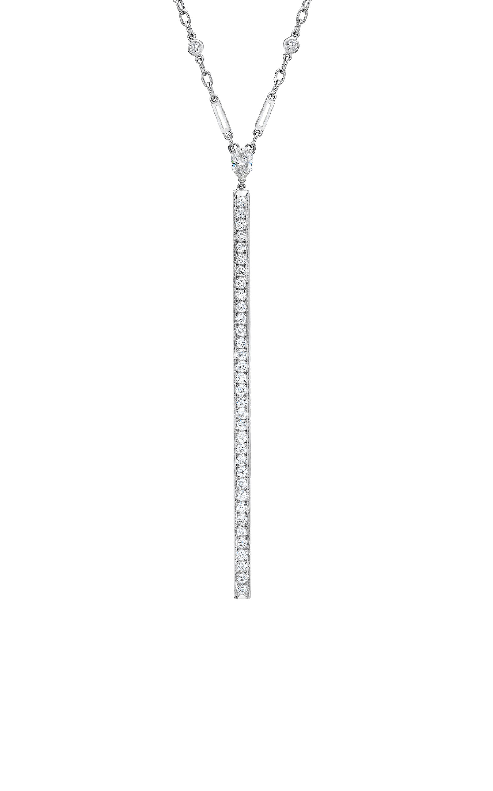 Mindi Mond Women's 'Tiffany & Co' Vintage Diamond Bar Long Necklace