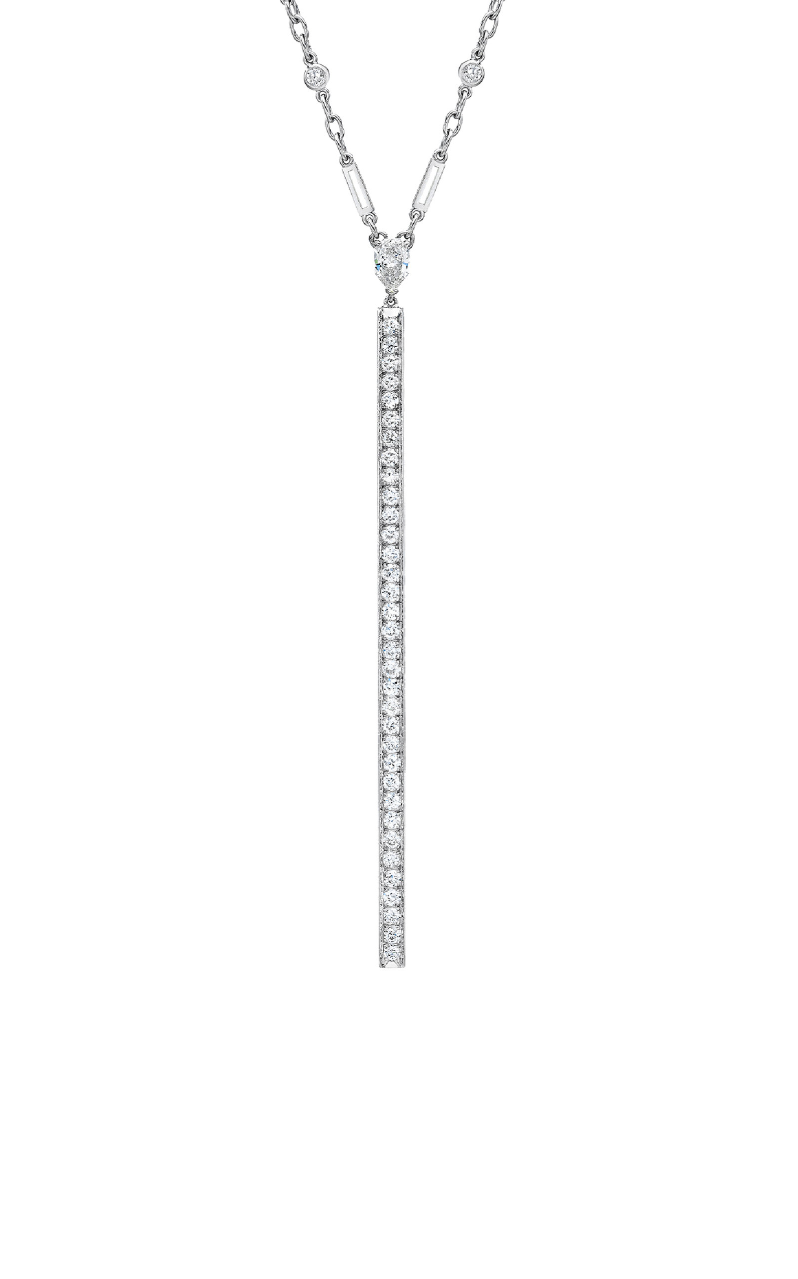 Mindi Mond Women's 'Tiffany & Co' Vintage Diamond Bar Long Necklace