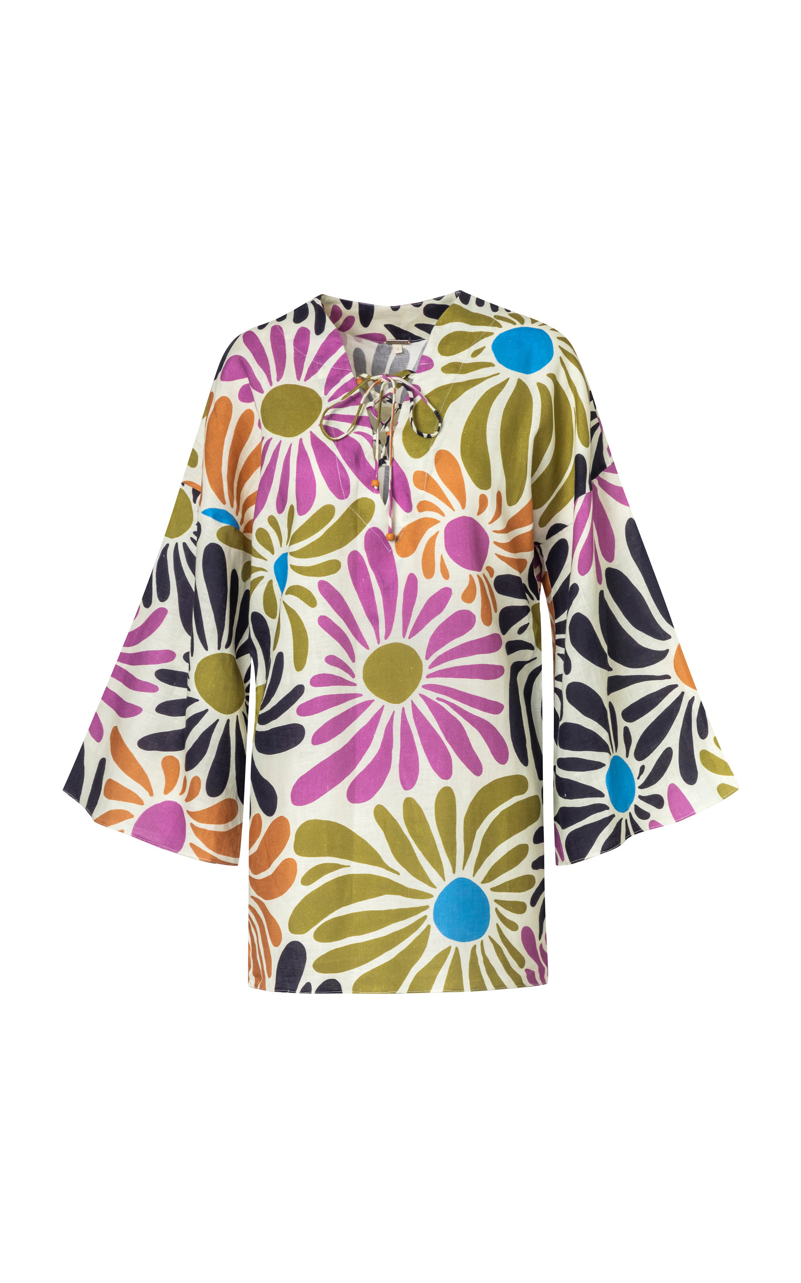 Cala de la Cruz Women's Turin Linen Tunic Dress