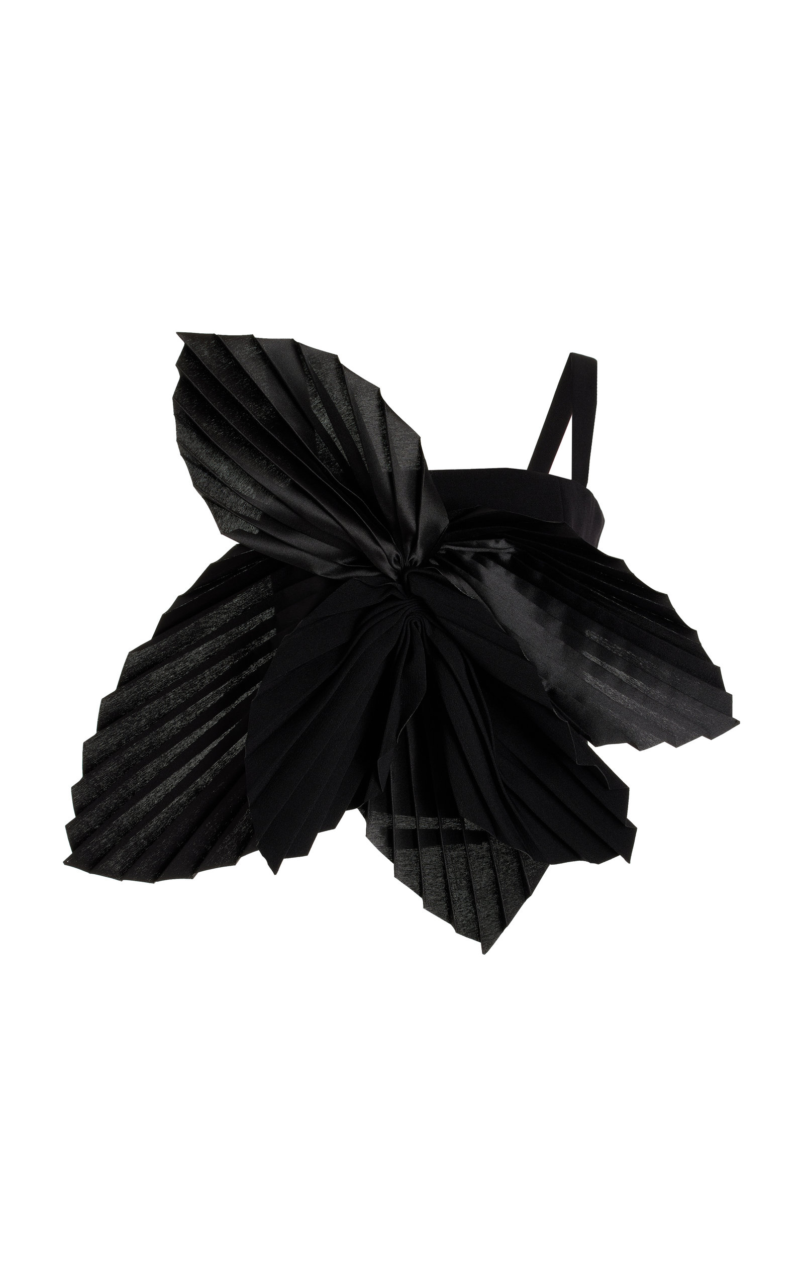 Hellessy Women's Mariposa pleated sculptural Top