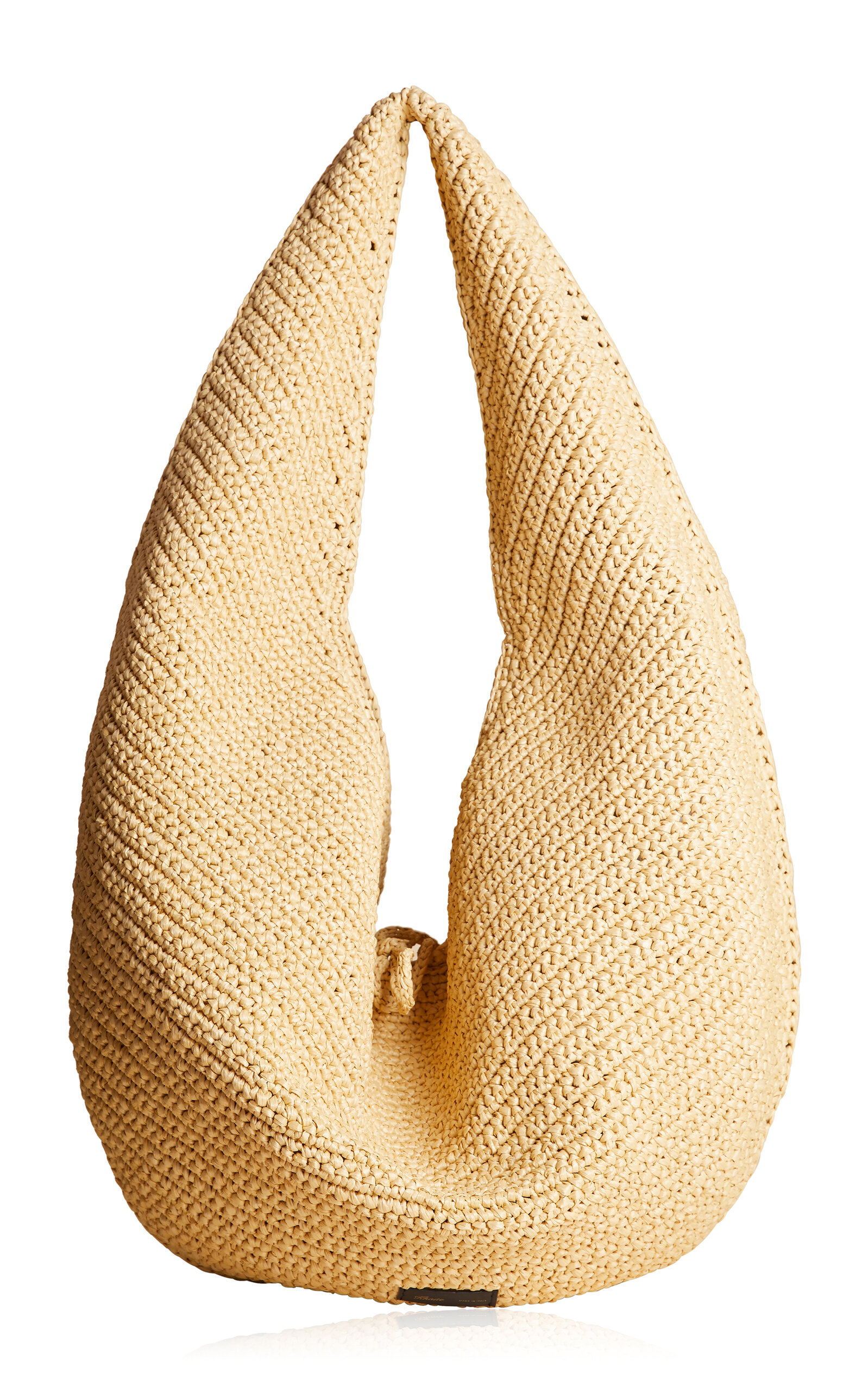 Khaite Olivia Large Raffia Hobo Bag